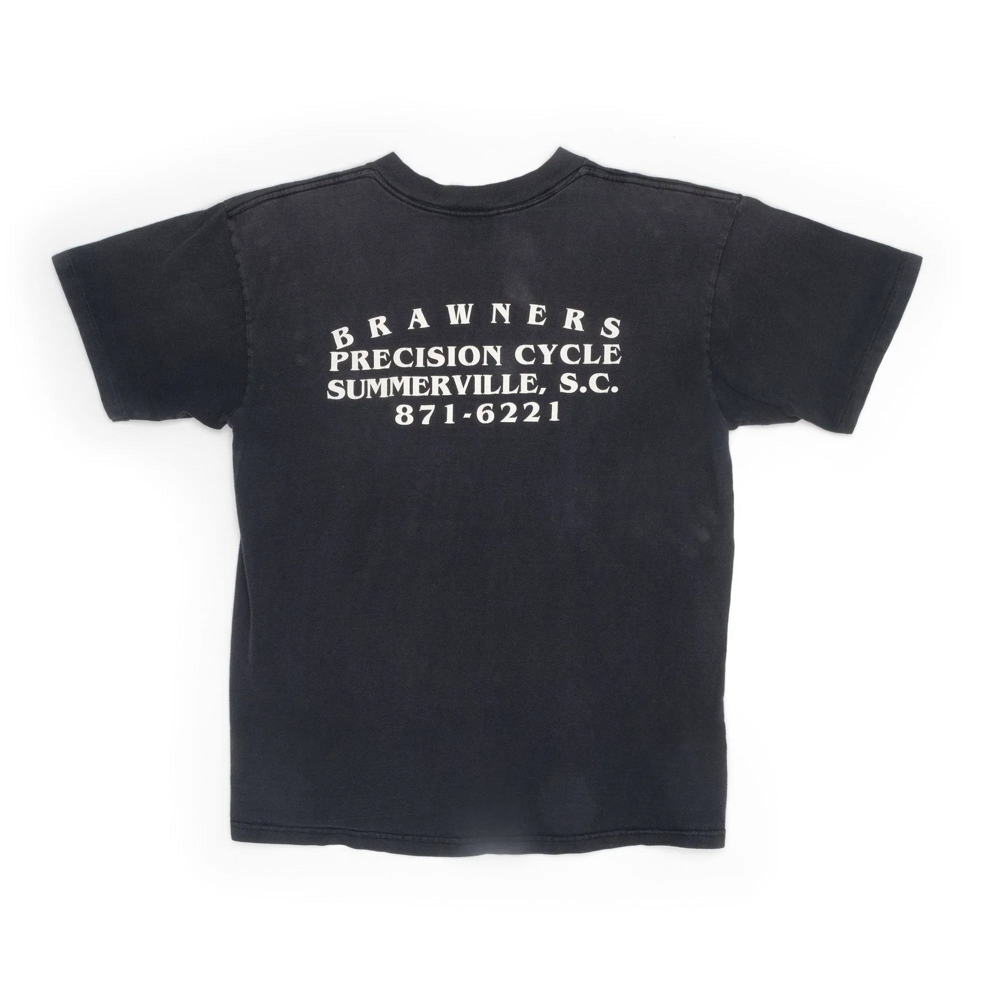 1980's Harley-Davidson Brawners Precision Cycle Tee - M
