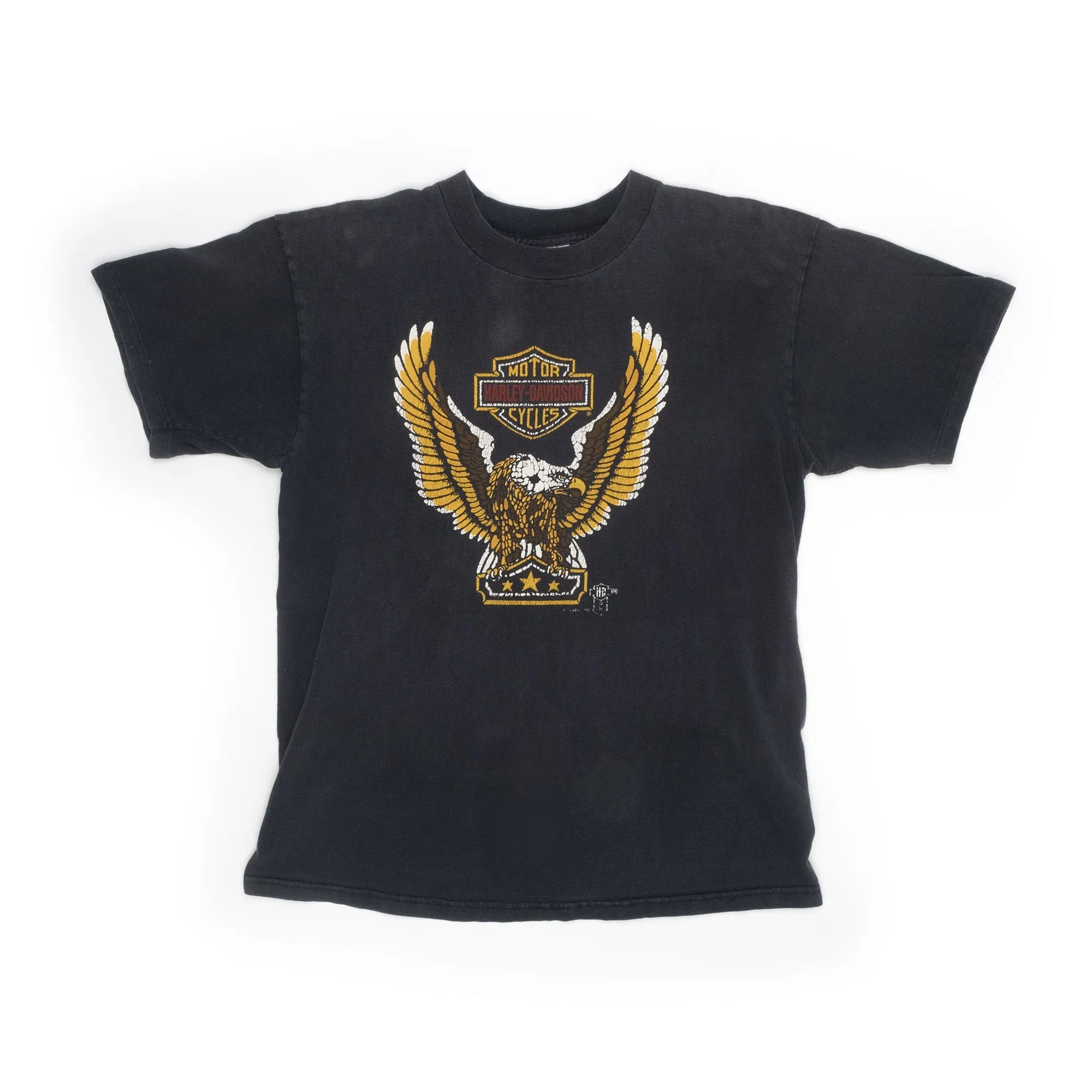 1980's Harley-Davidson Brawners Precision Cycle Tee - M