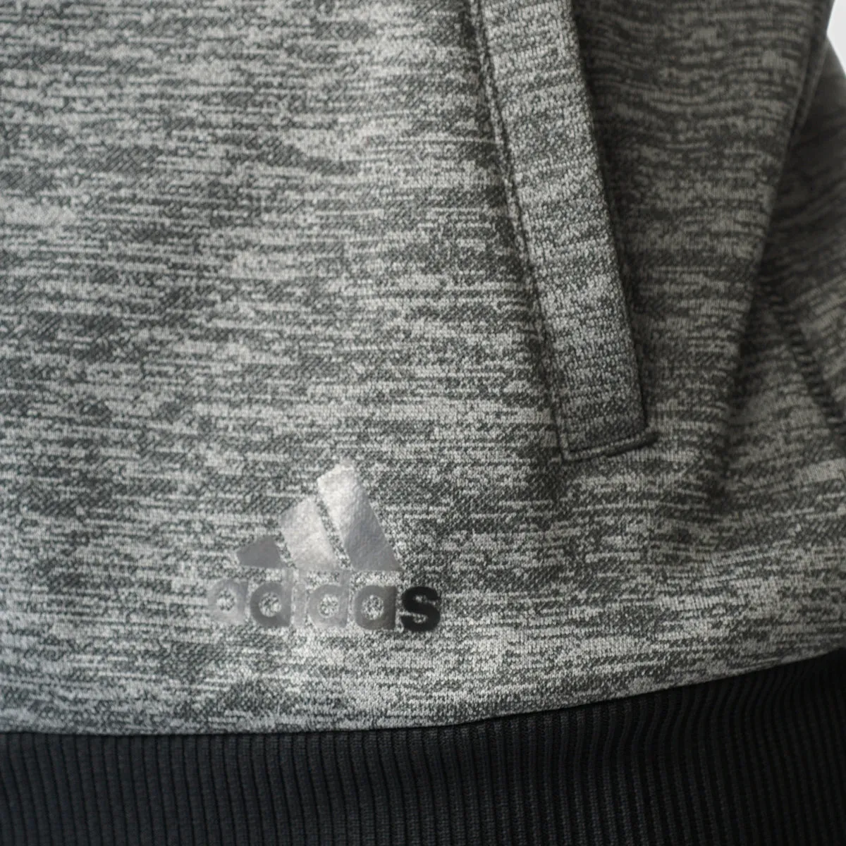 Adidas Women's Team Issue Jacket Fleece Dark Grey/Utility Black