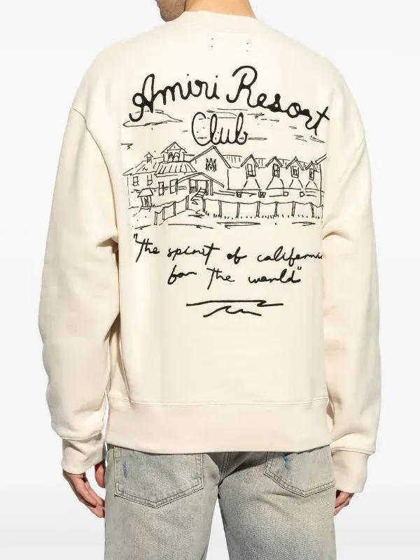 AMIRI - Men Spirit Oversized Crew Sweats