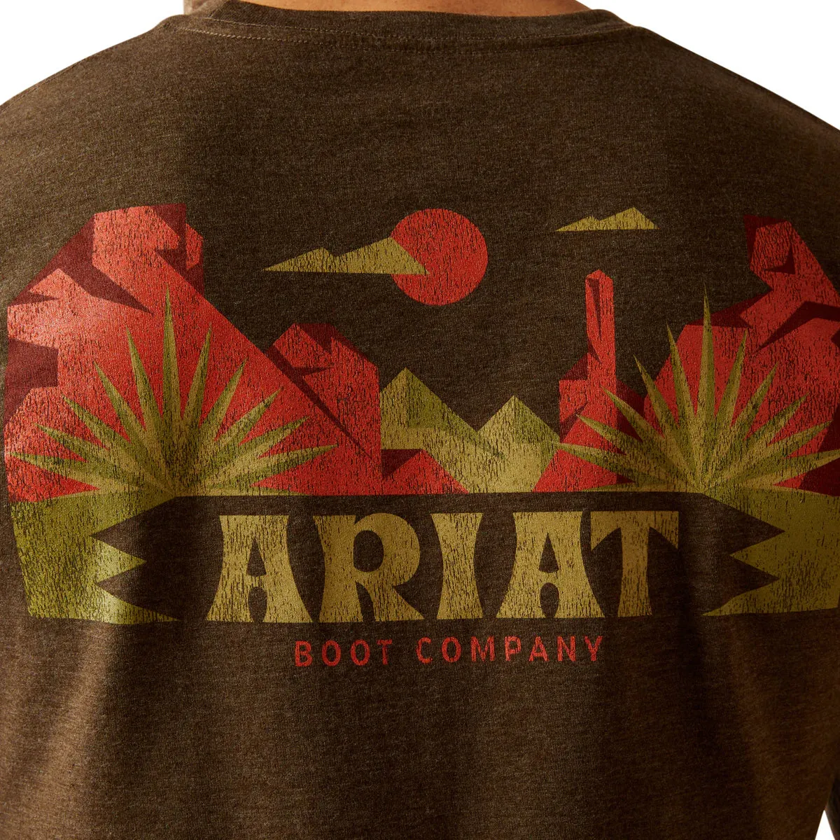 Ariat Men's Modern Messa T-Shirt - Brown Heather