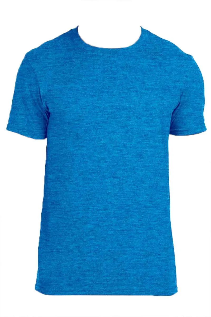 Bleached Bolt Ole Miss Softstyle Adult T-Shirt