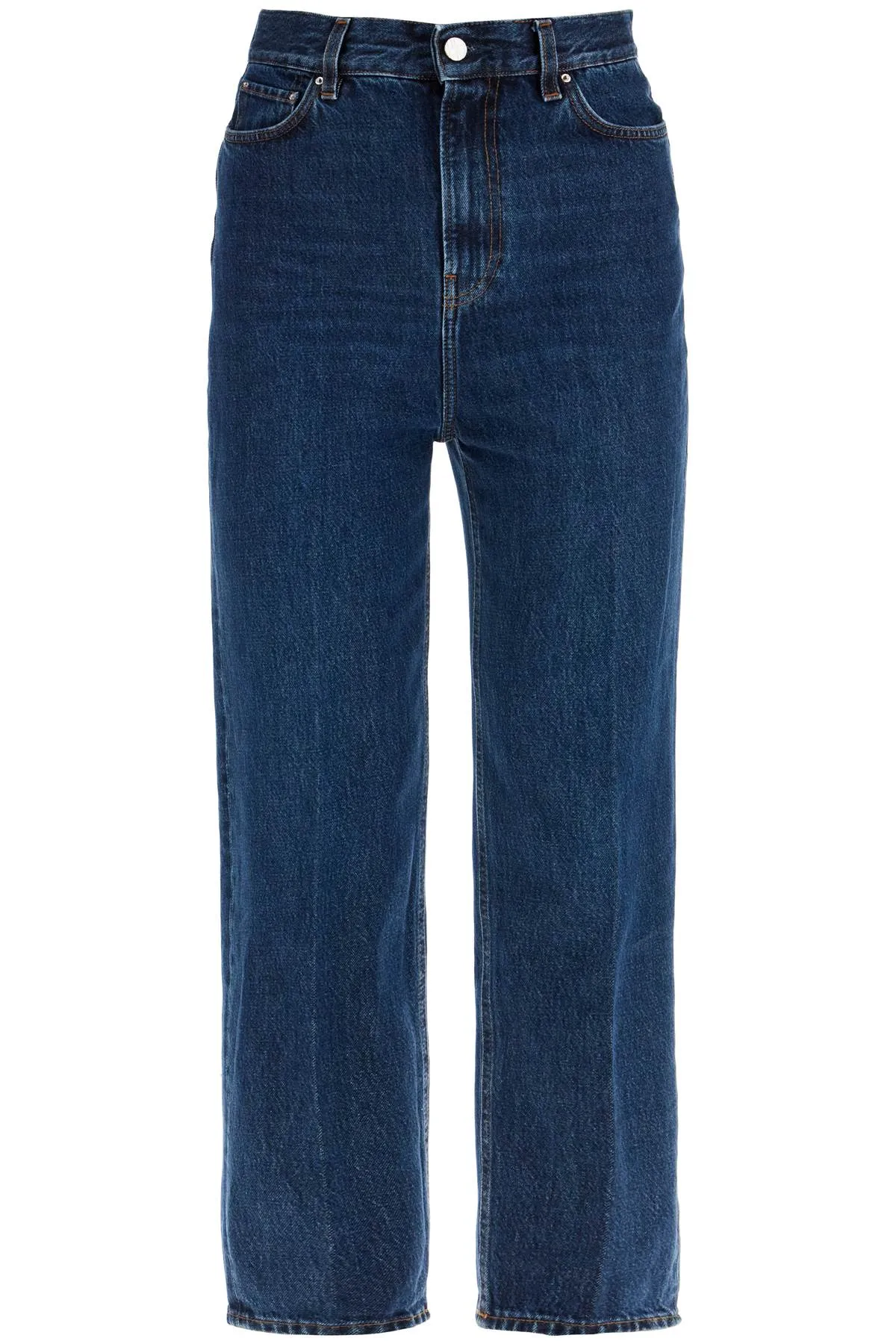 dark blue organic cotton tapered jeans 223 231 741 32 DARK BLUE