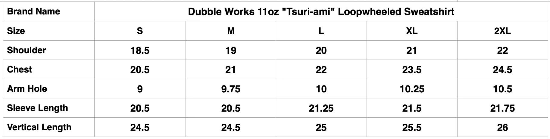 Dubble Works 11oz "Tsuri-ami" Loopwheeled Sweatshirt (Heather Charcoal)