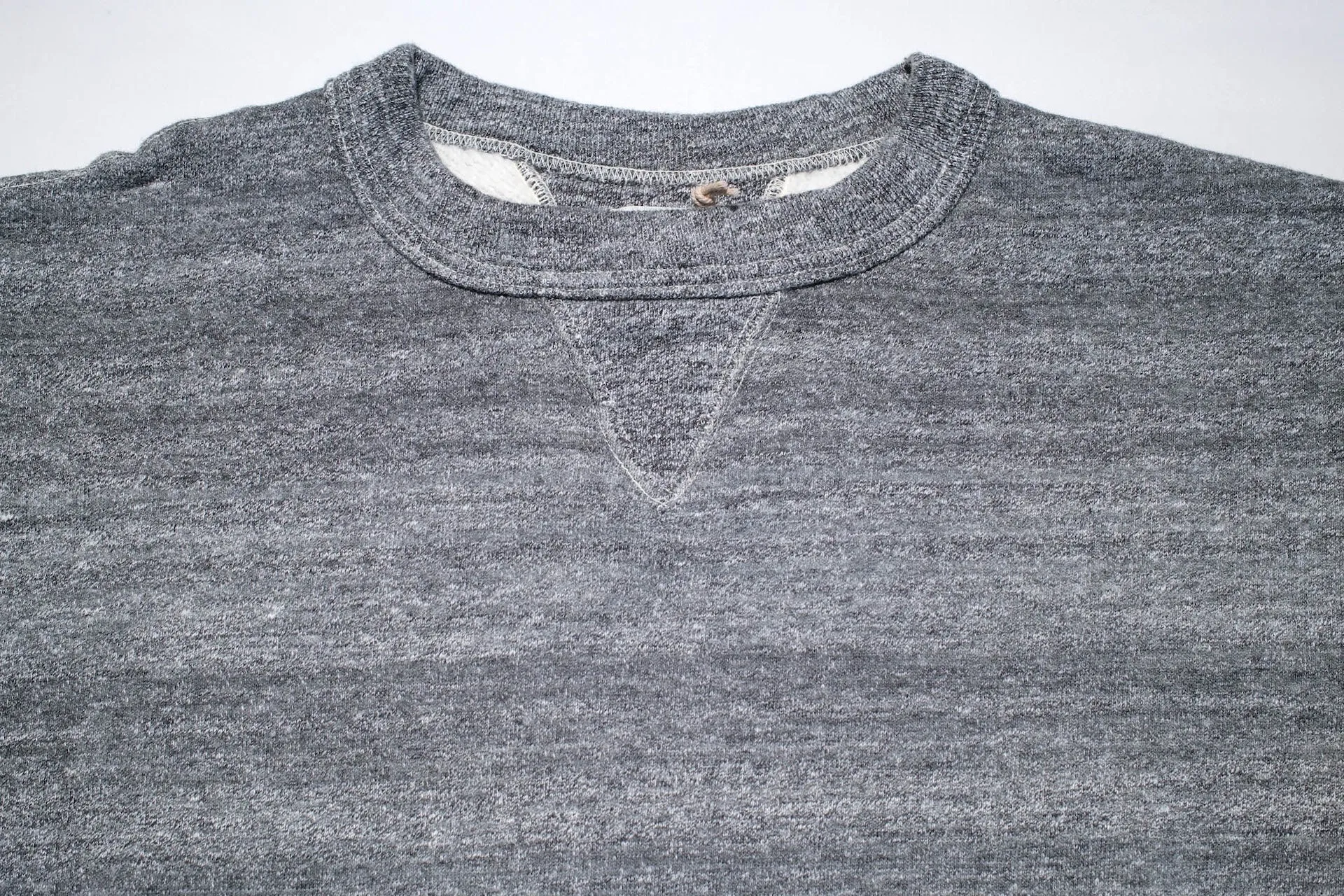 Dubble Works 11oz "Tsuri-ami" Loopwheeled Sweatshirt (Heather Charcoal)