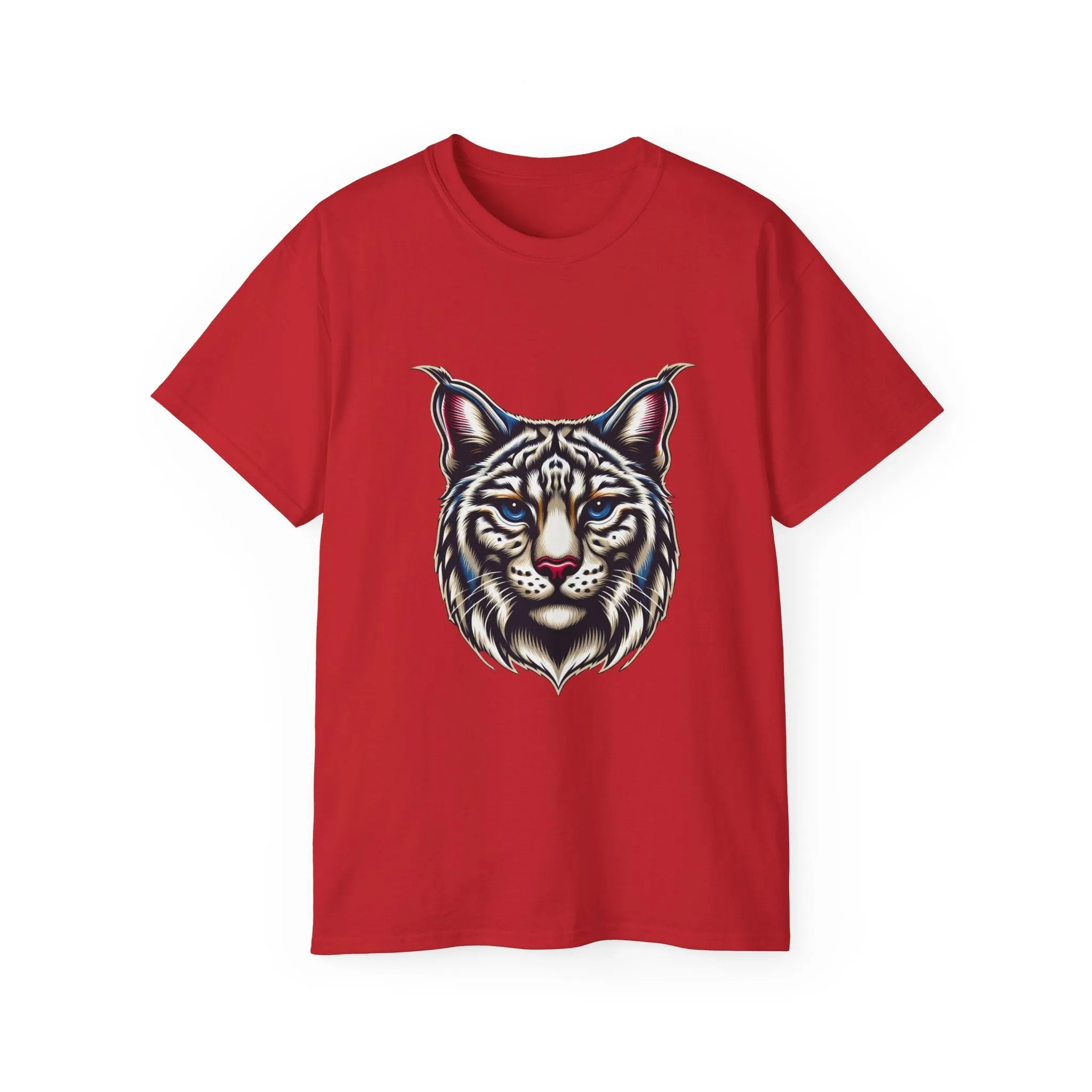 Exotic Big Cats - American Bobcat-A. / Unisex Graphic Tee Shirt