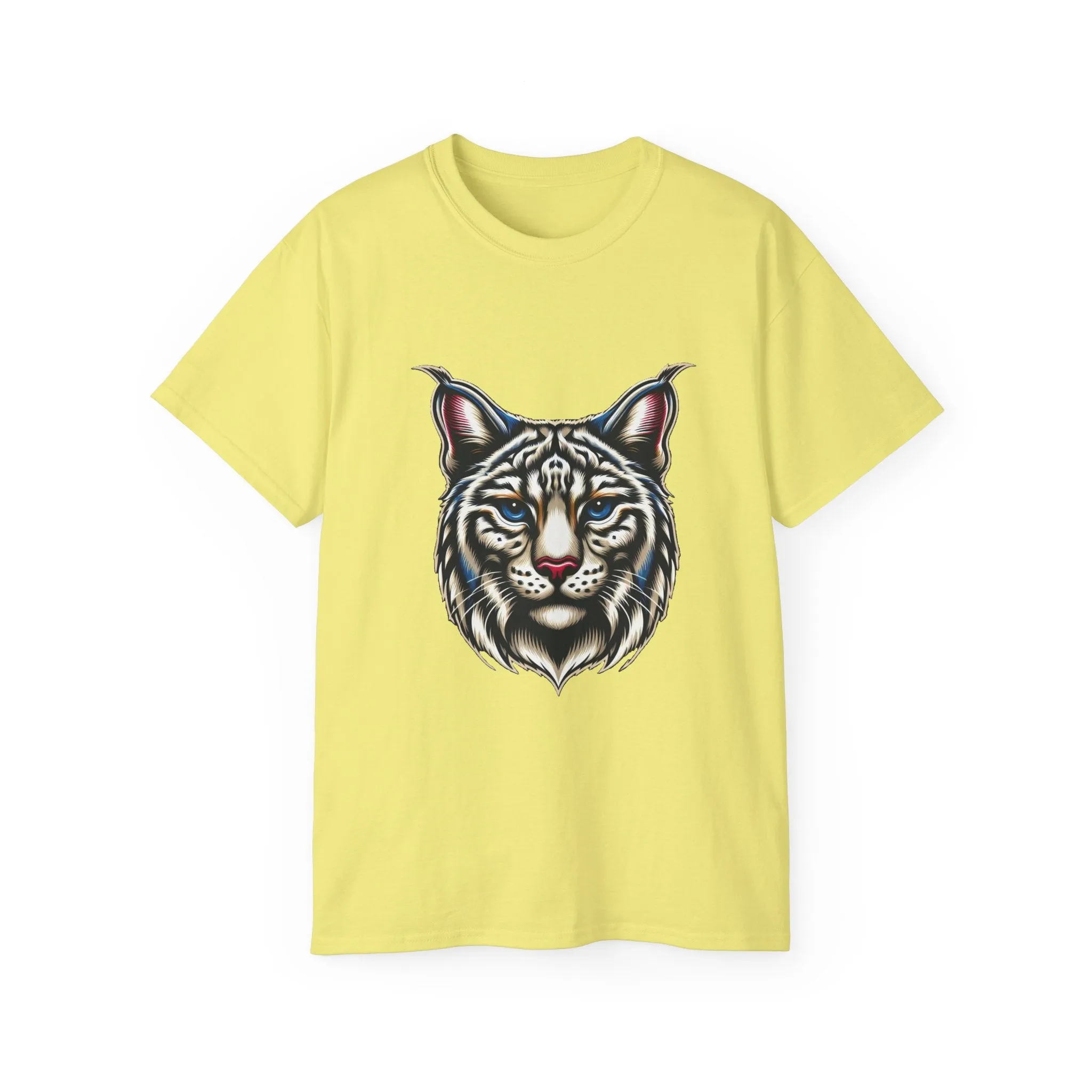 Exotic Big Cats - American Bobcat-A. / Unisex Graphic Tee Shirt