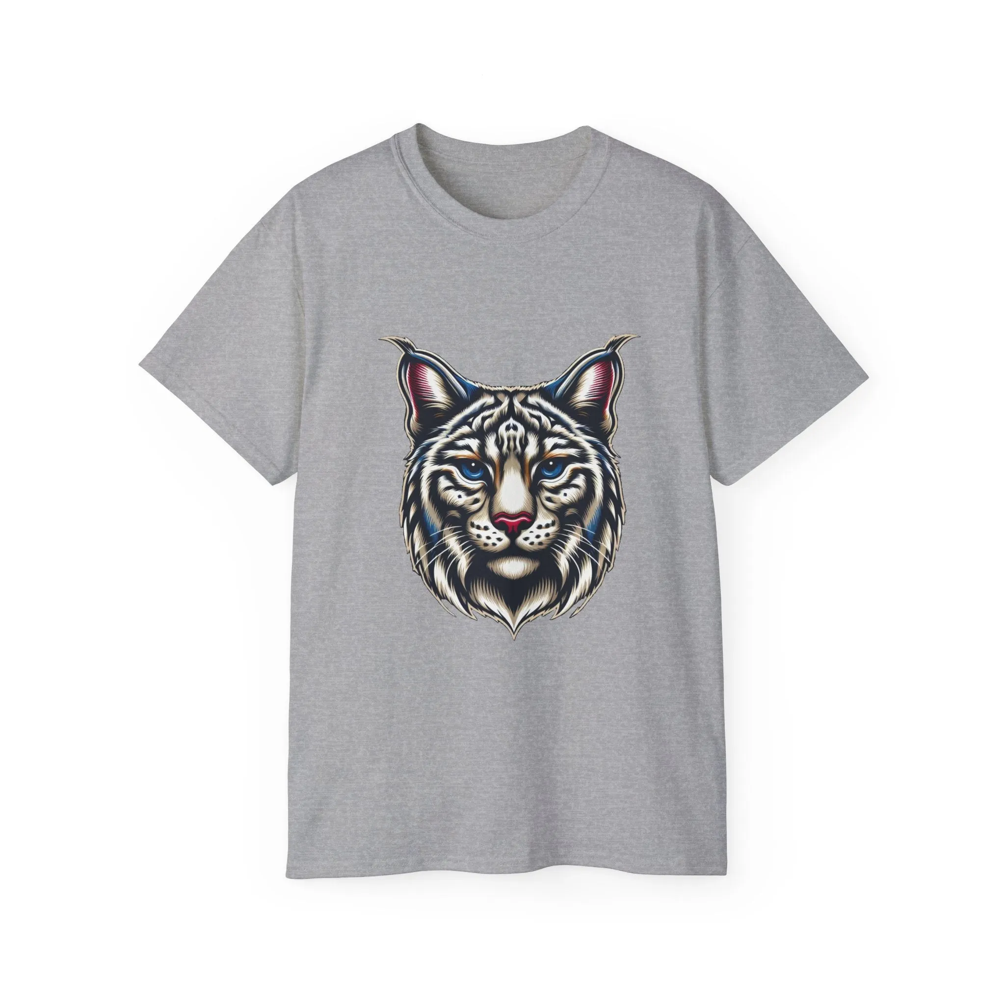 Exotic Big Cats - American Bobcat-A. / Unisex Graphic Tee Shirt