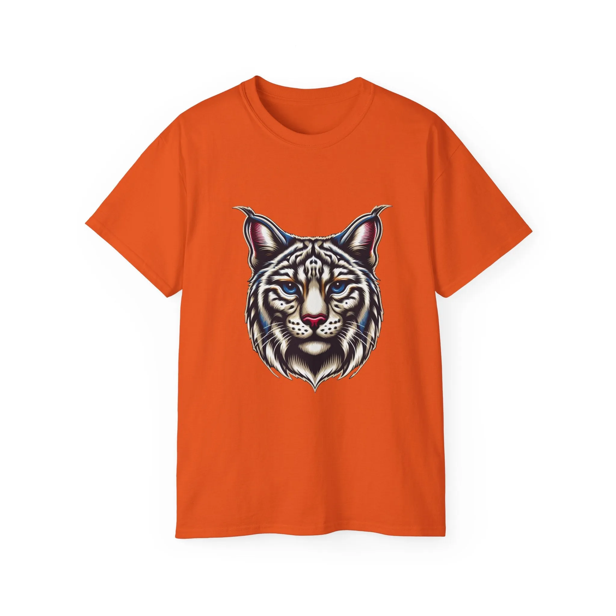 Exotic Big Cats - American Bobcat-A. / Unisex Graphic Tee Shirt