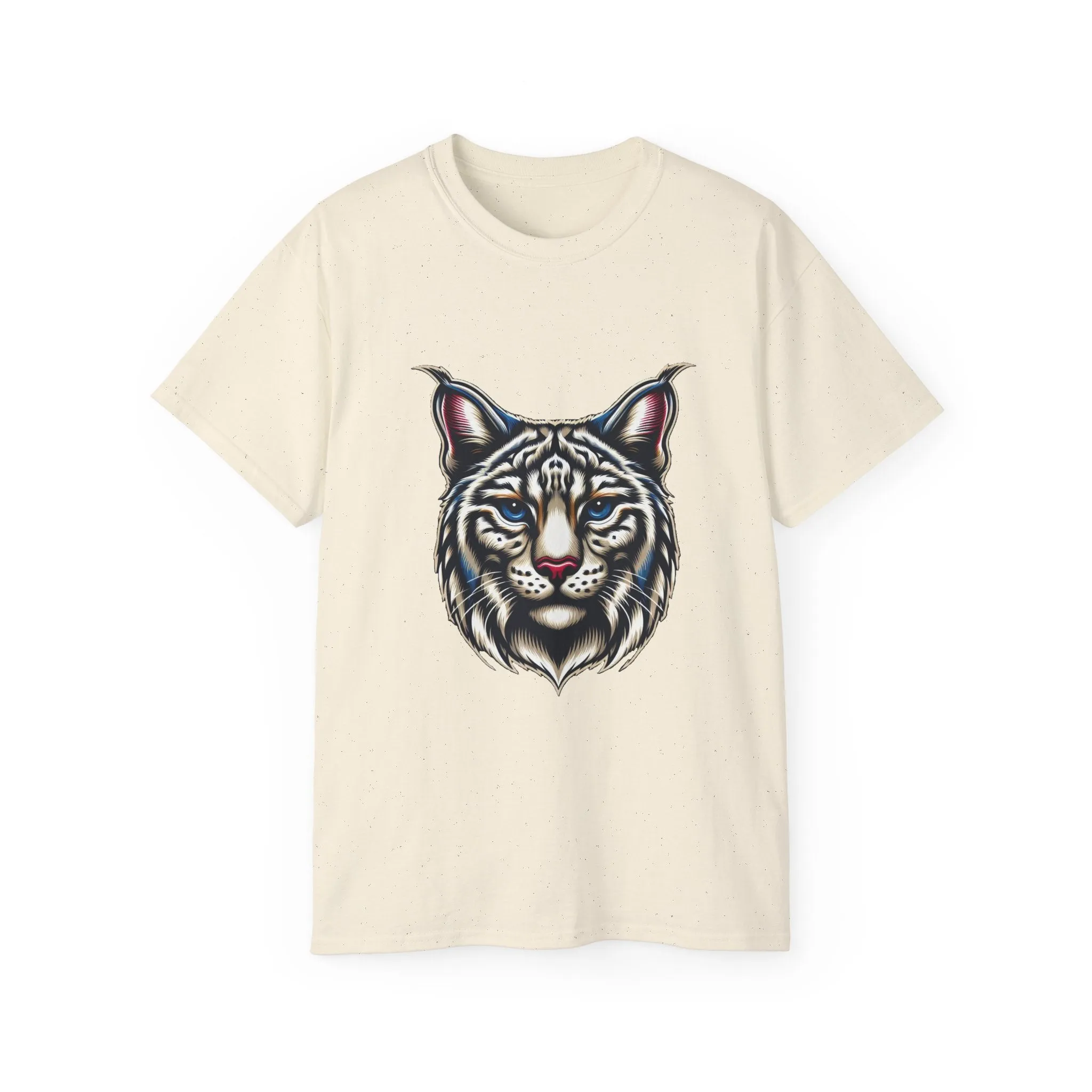 Exotic Big Cats - American Bobcat-A. / Unisex Graphic Tee Shirt