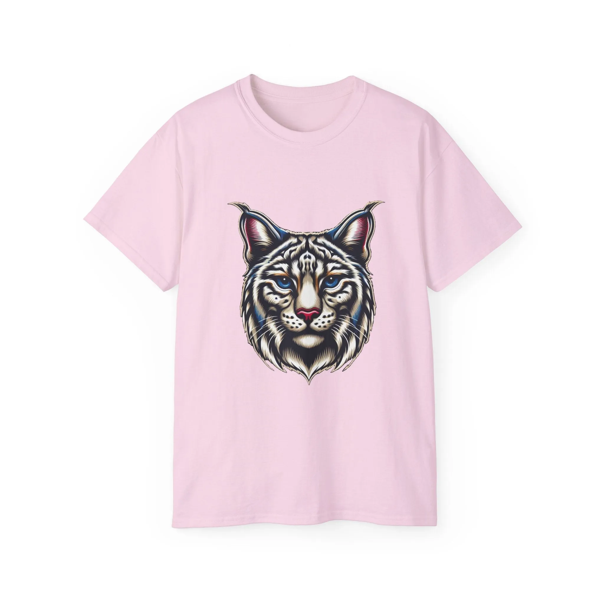 Exotic Big Cats - American Bobcat-A. / Unisex Graphic Tee Shirt