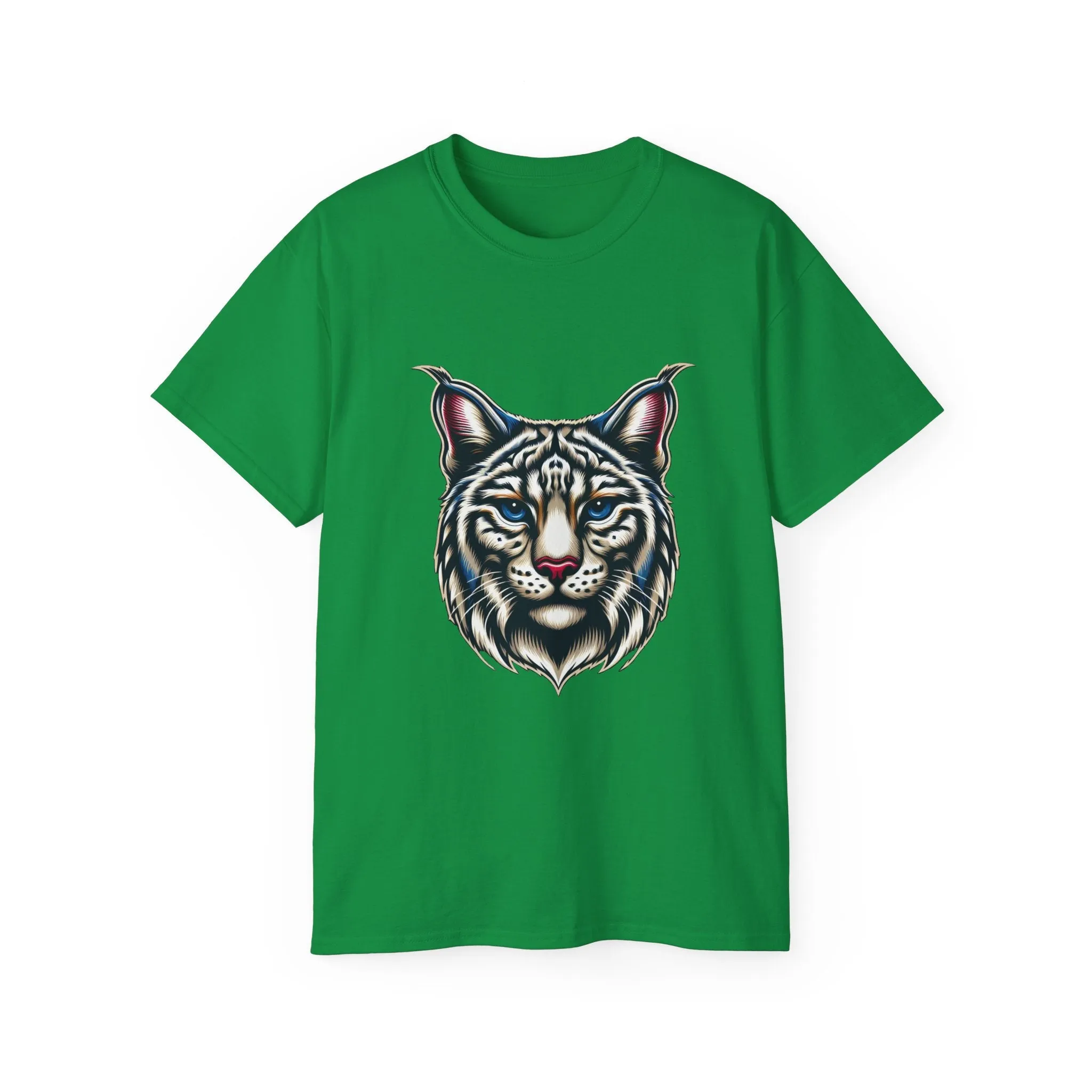 Exotic Big Cats - American Bobcat-A. / Unisex Graphic Tee Shirt