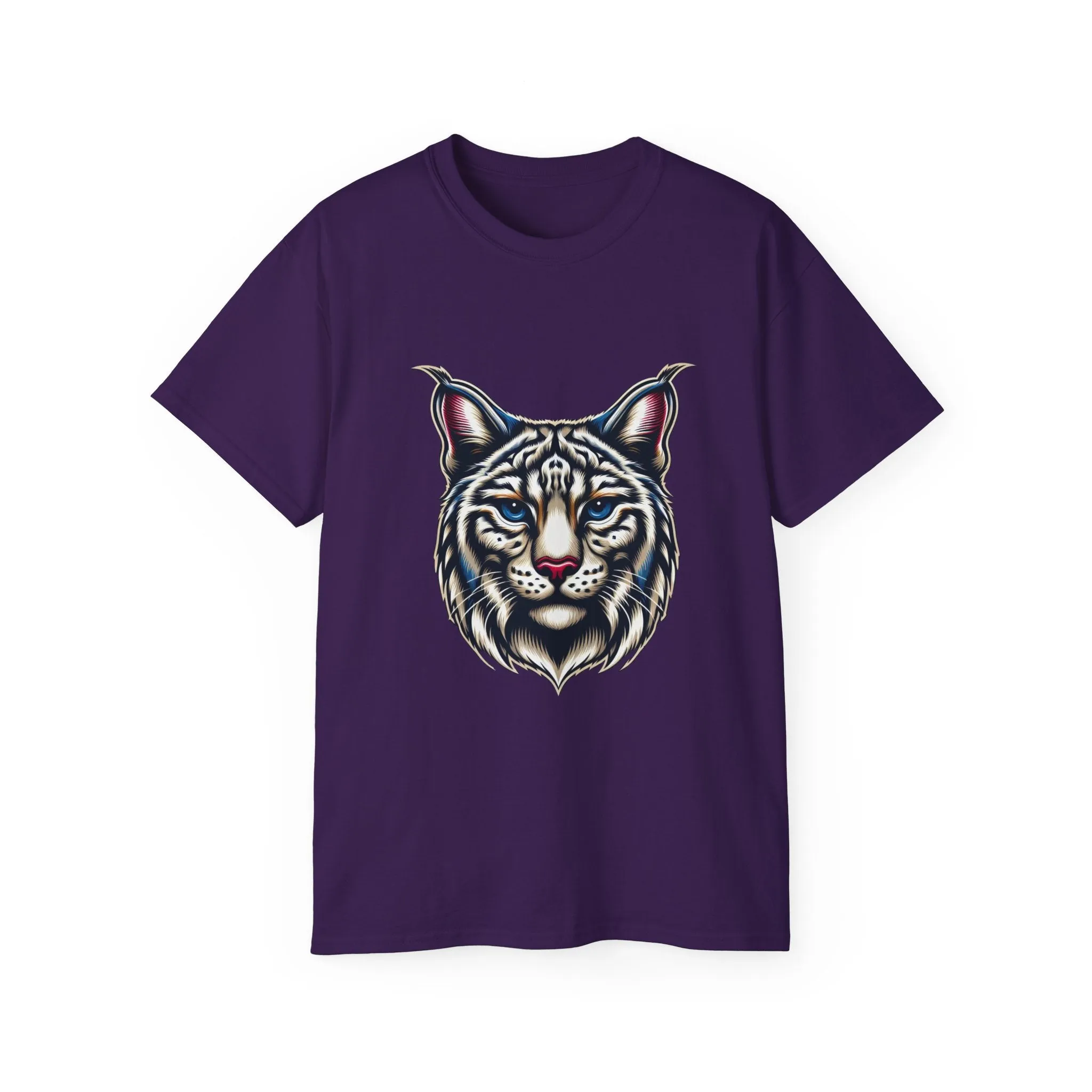 Exotic Big Cats - American Bobcat-A. / Unisex Graphic Tee Shirt