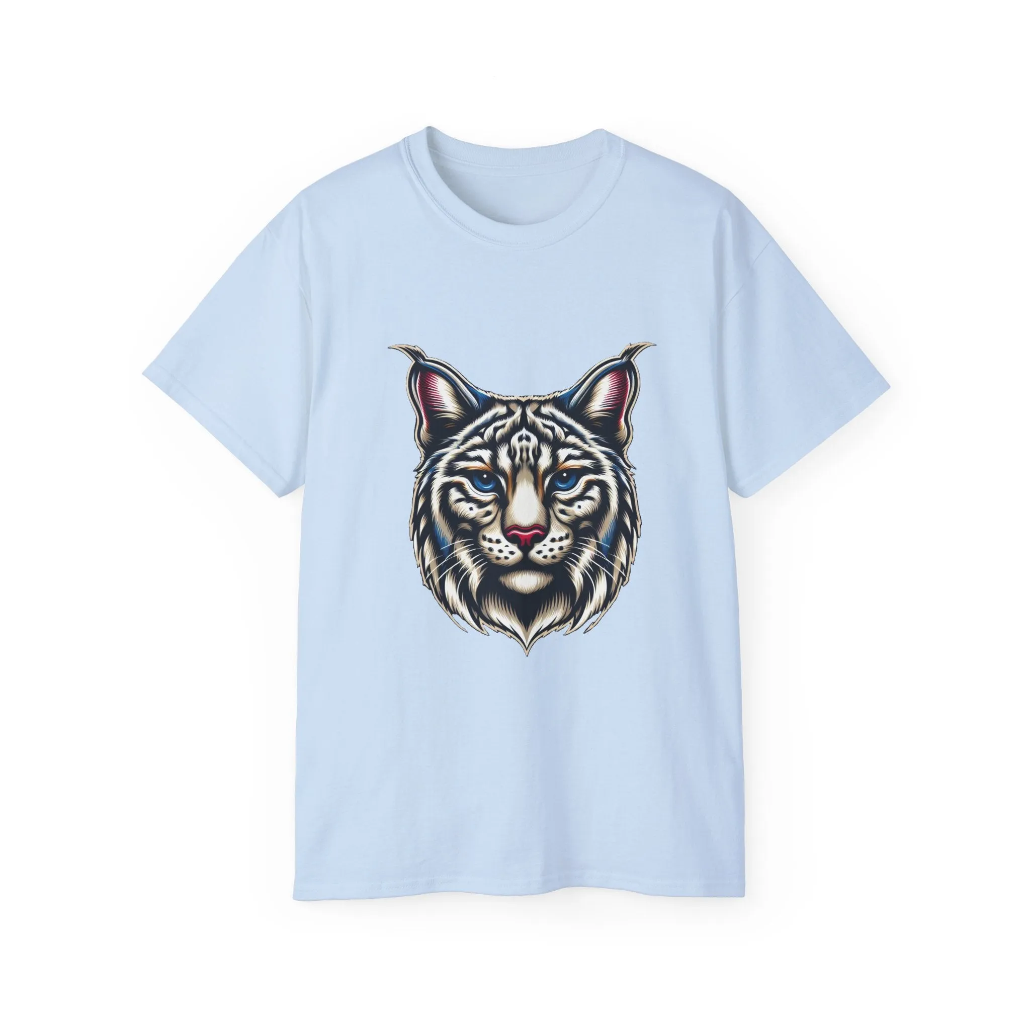 Exotic Big Cats - American Bobcat-A. / Unisex Graphic Tee Shirt