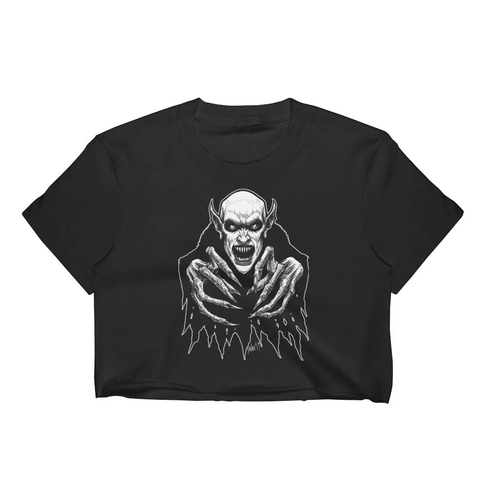 Fearwear Art - Nosfera-tude Women's Crop Top