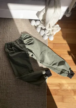 Gia Military Jogger-GRN