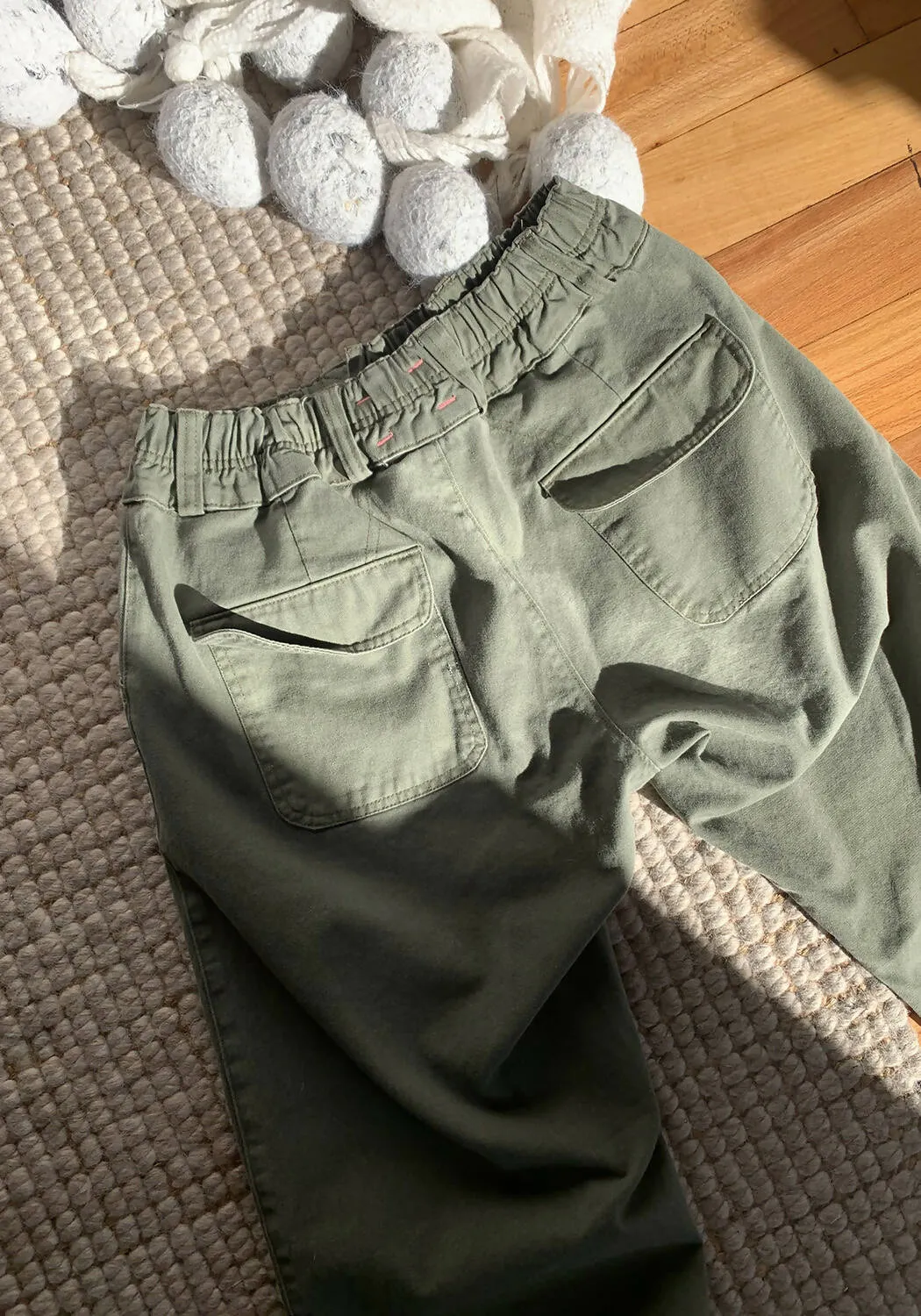 Gia Military Jogger-GRN