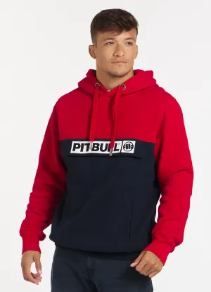 Hilltop Hoodie Terry - Red/Navy