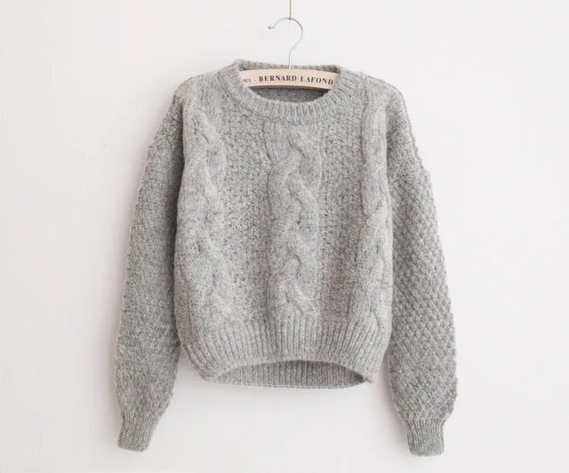 H.SA Women Sweaters Warm Pullover