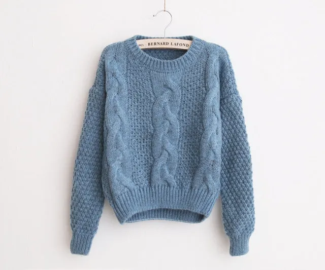 H.SA Women Sweaters Warm Pullover