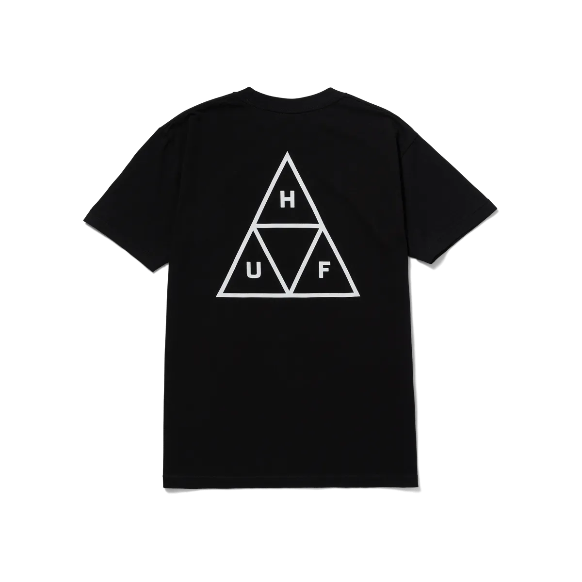 Huf Set Triple Triangle Short Sleeve T-Shirt Black TS01953 BLK