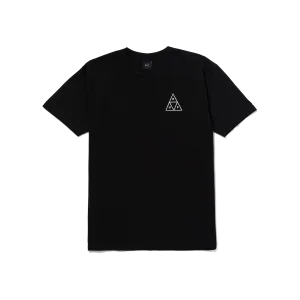 Huf Set Triple Triangle Short Sleeve T-Shirt Black TS01953 BLK