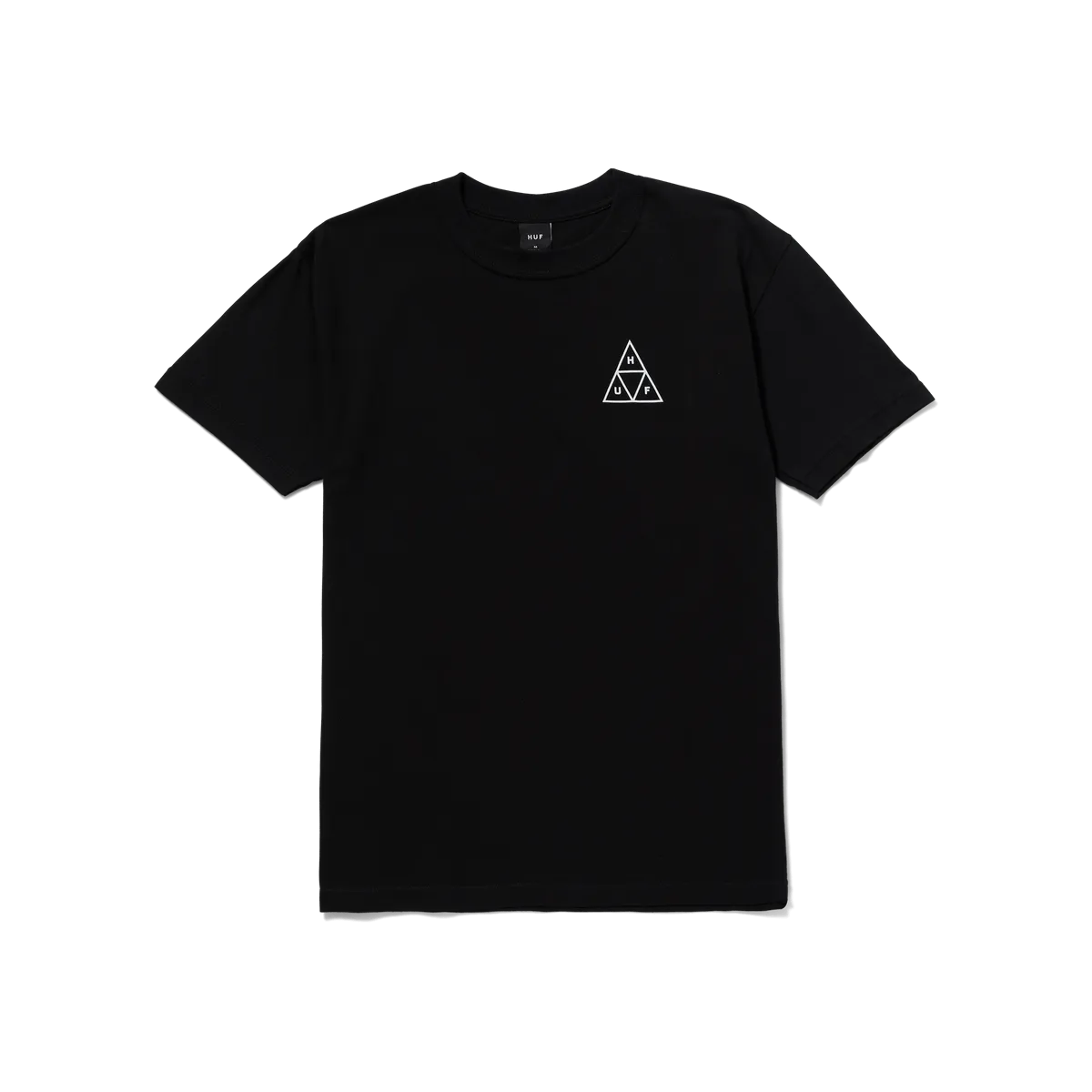 Huf Set Triple Triangle Short Sleeve T-Shirt Black TS01953 BLK