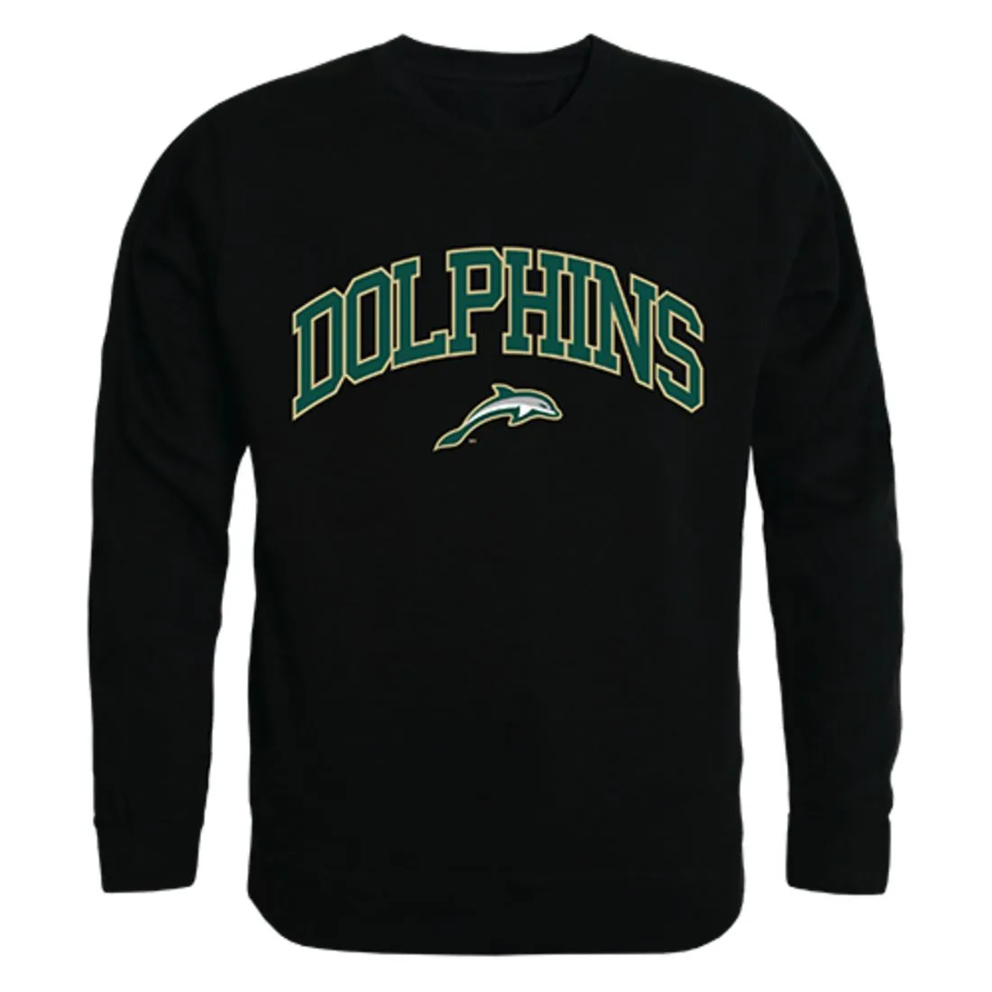 JU Jacksonville University Campus Crewneck Pullover Sweatshirt Sweater Black