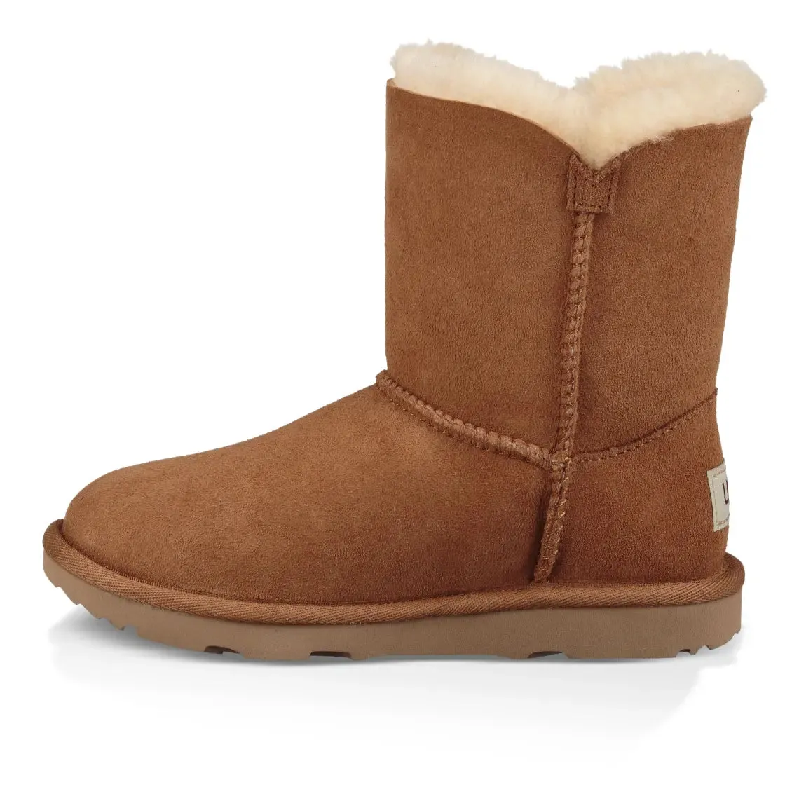 Kids UGG Bailey Button II  Cozy Sheepskin Boot with Versatile Style