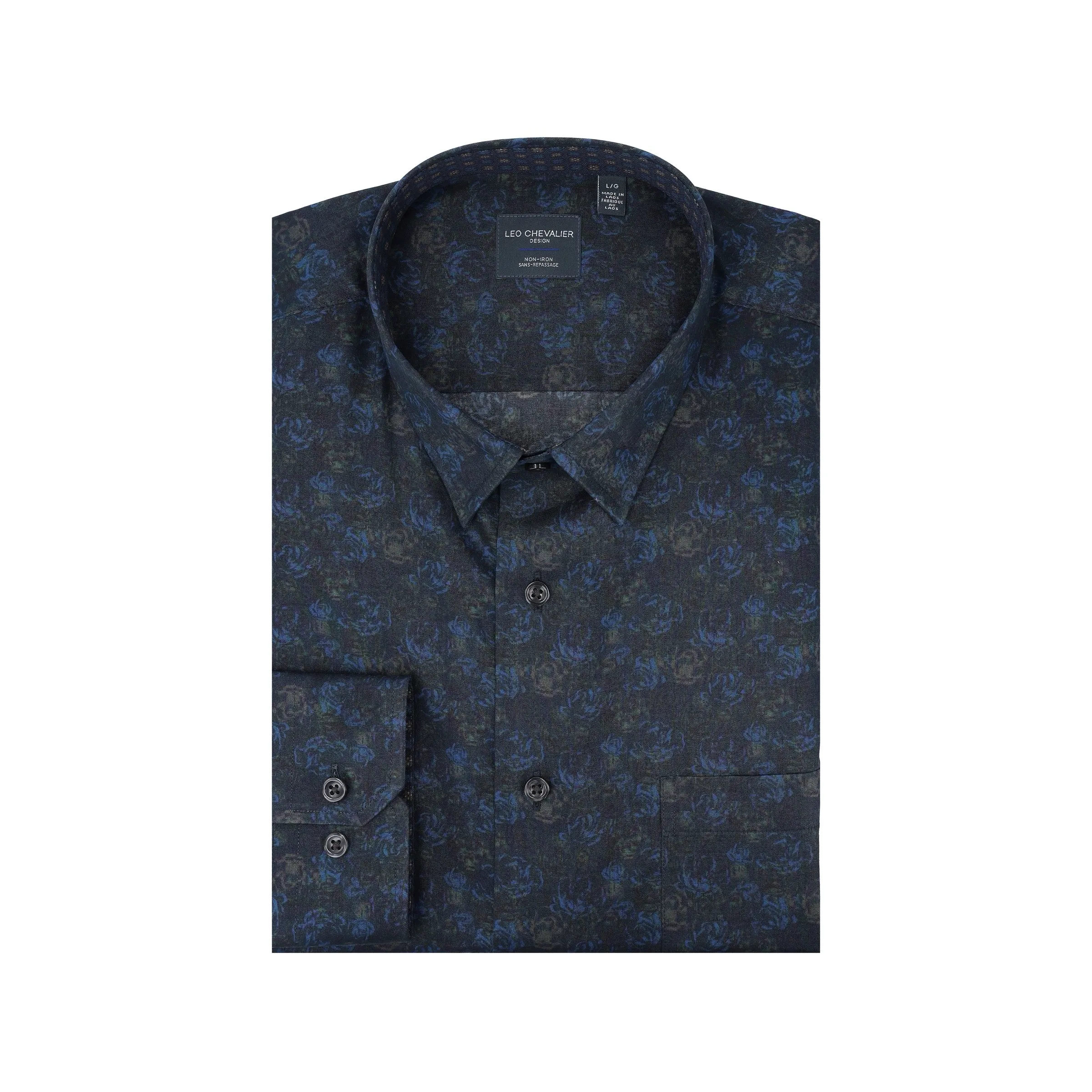 Leo Chevalier - Long Sleeve Shirt - Casual Fit - 100% Cotton - 623464