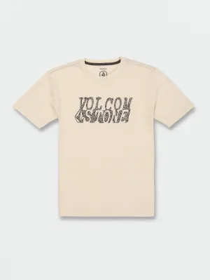 Little Boys Correlator Short Sleeve Tee - Off White Heather
