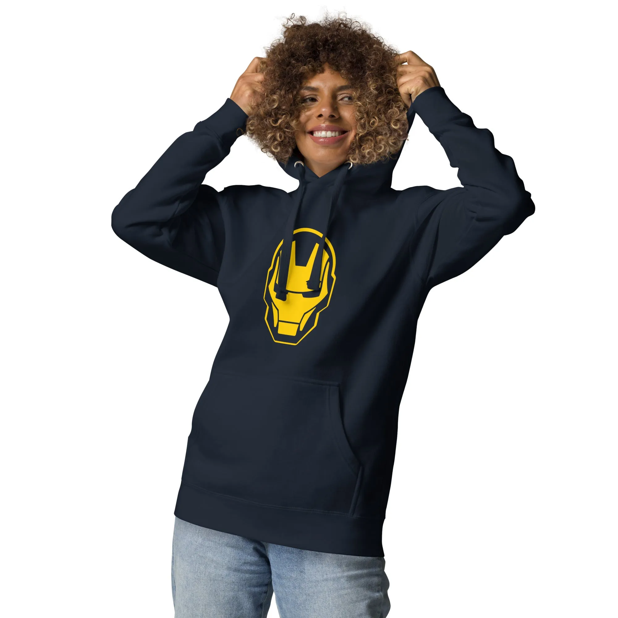 Marvel Iron man Mask Printed Hoodie