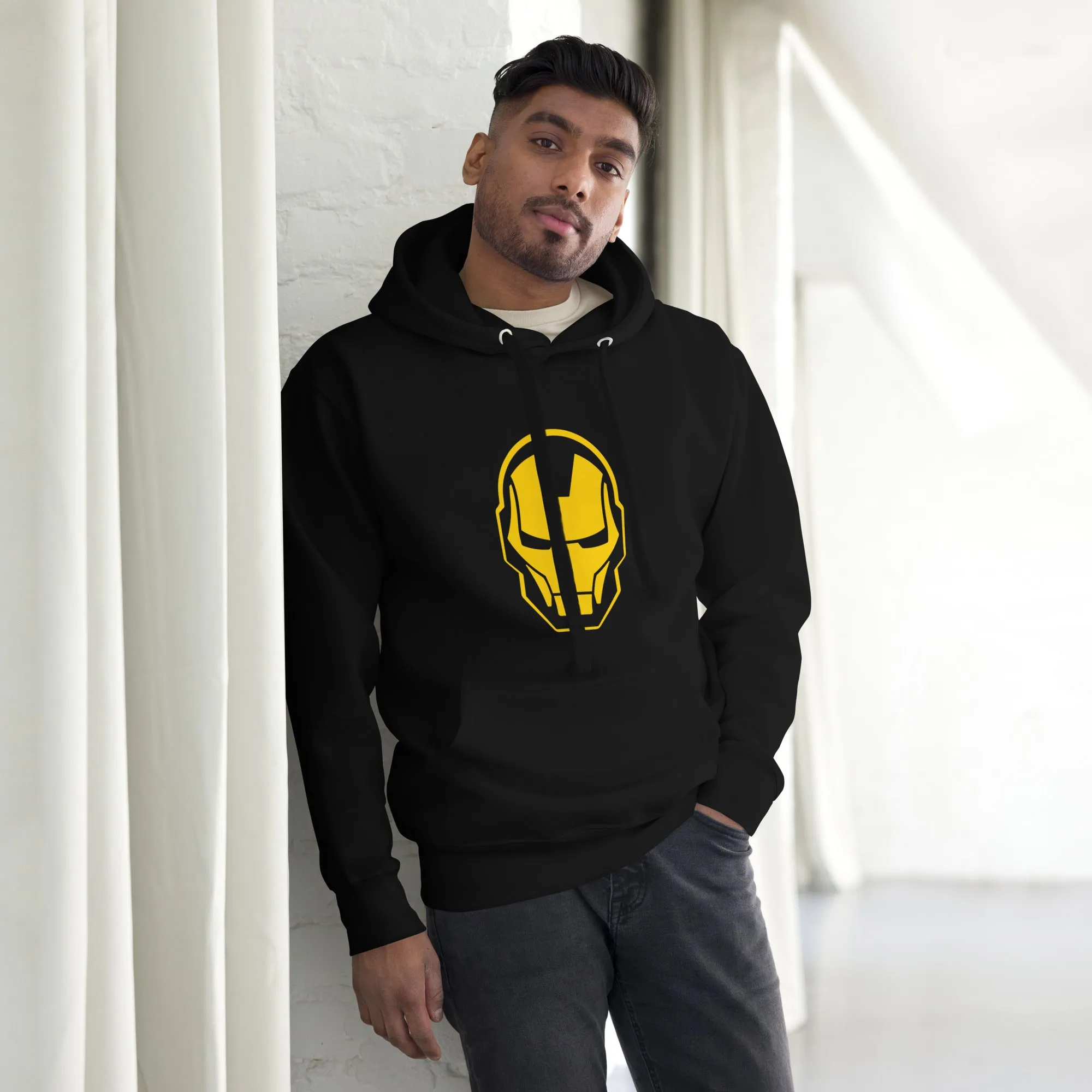 Marvel Iron man Mask Printed Hoodie