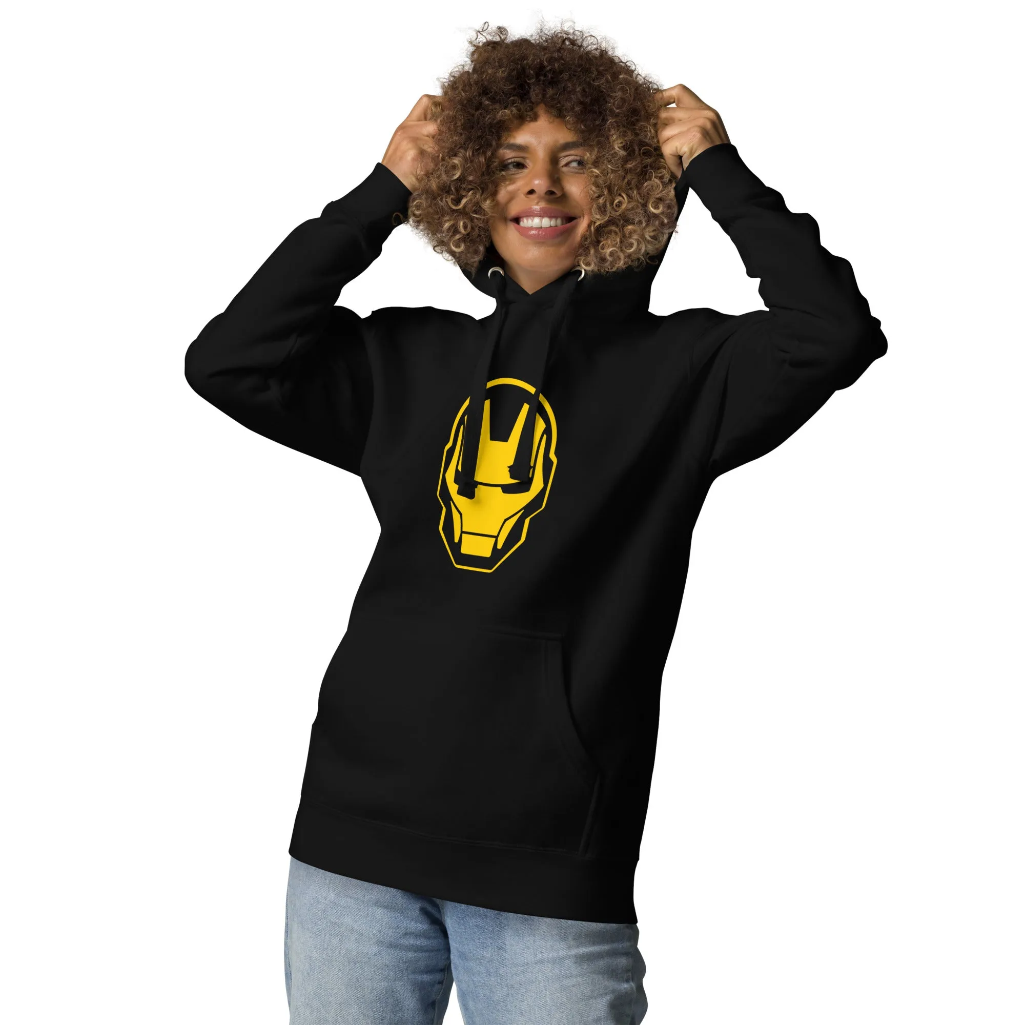 Marvel Iron man Mask Printed Hoodie