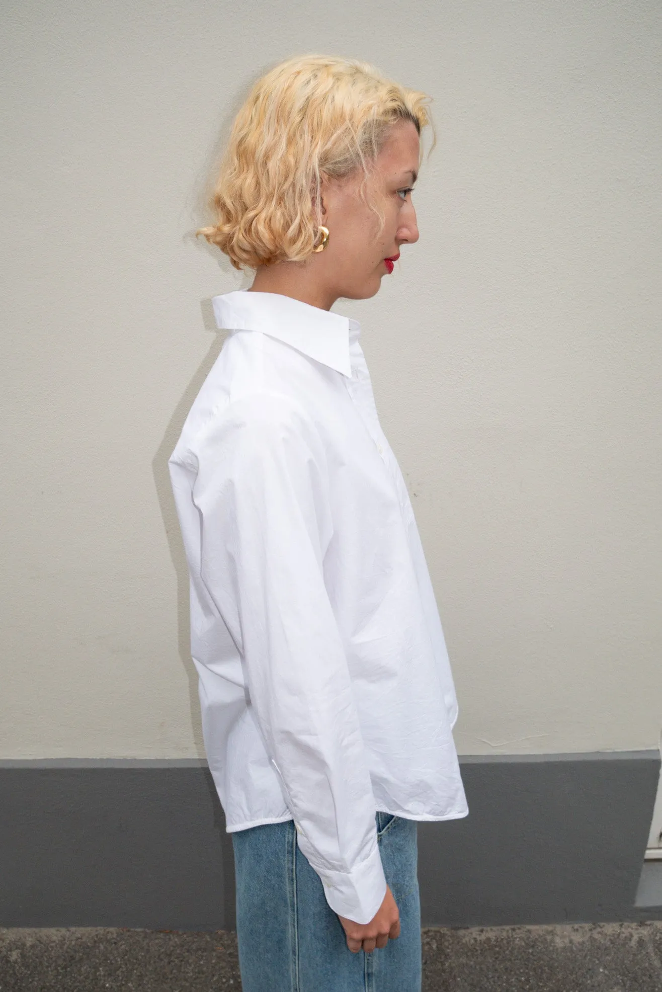 MR. LARKIN, Power Shirt, Off White