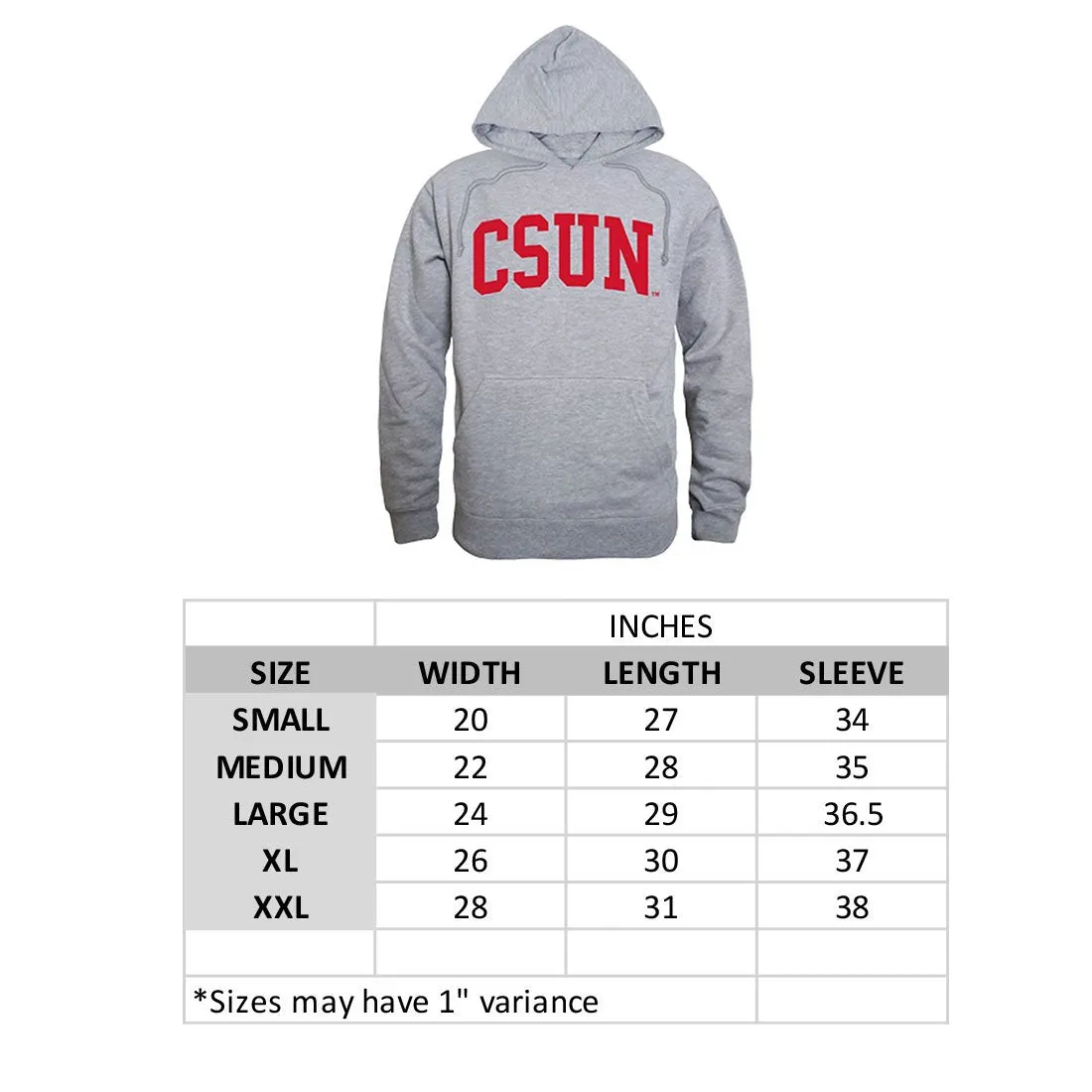 MSU Murray State University Game Day Hoodie Sweatshirt Heather Grey