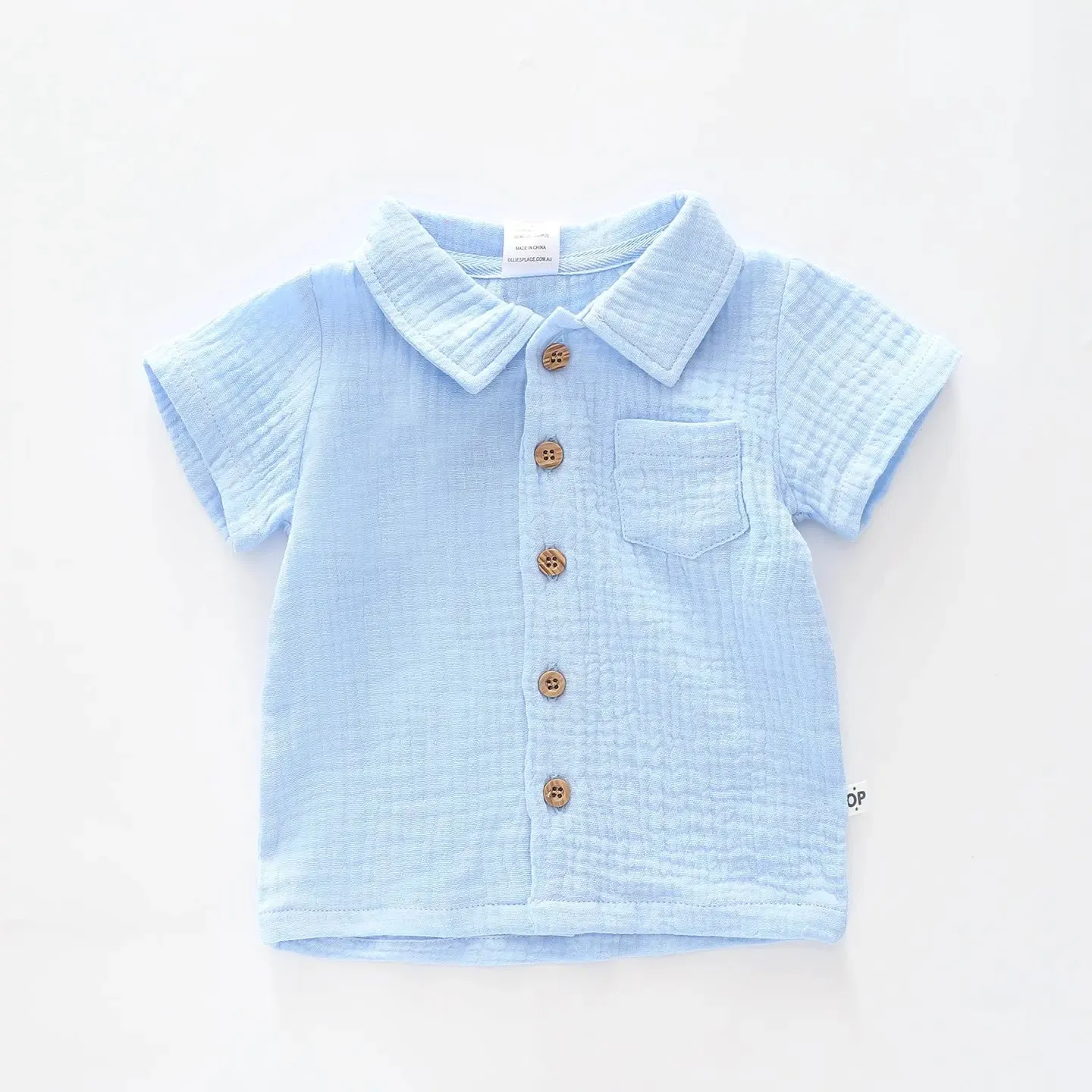 Nautical Collared Shirt