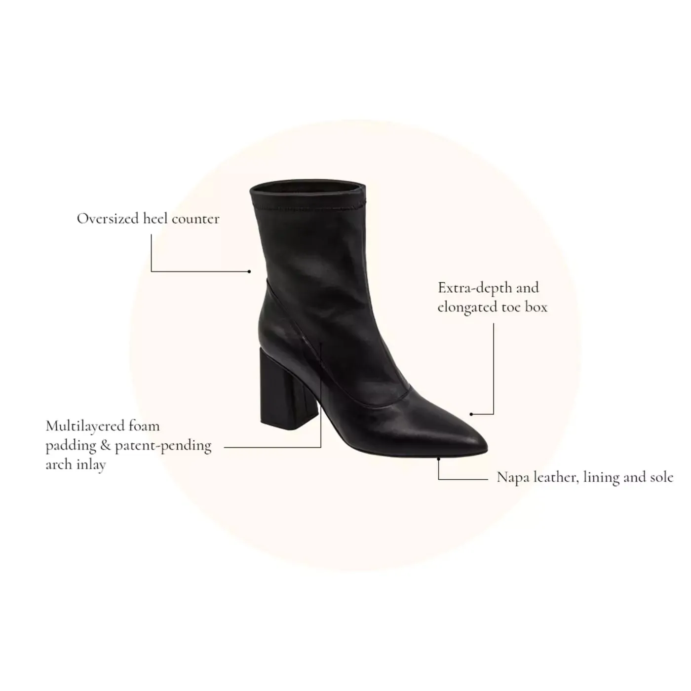 Nayel Ankle Leather Boots