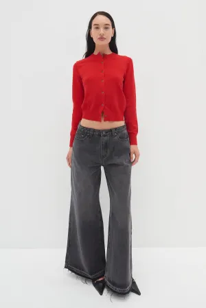 Nikova Cardigan - Red
