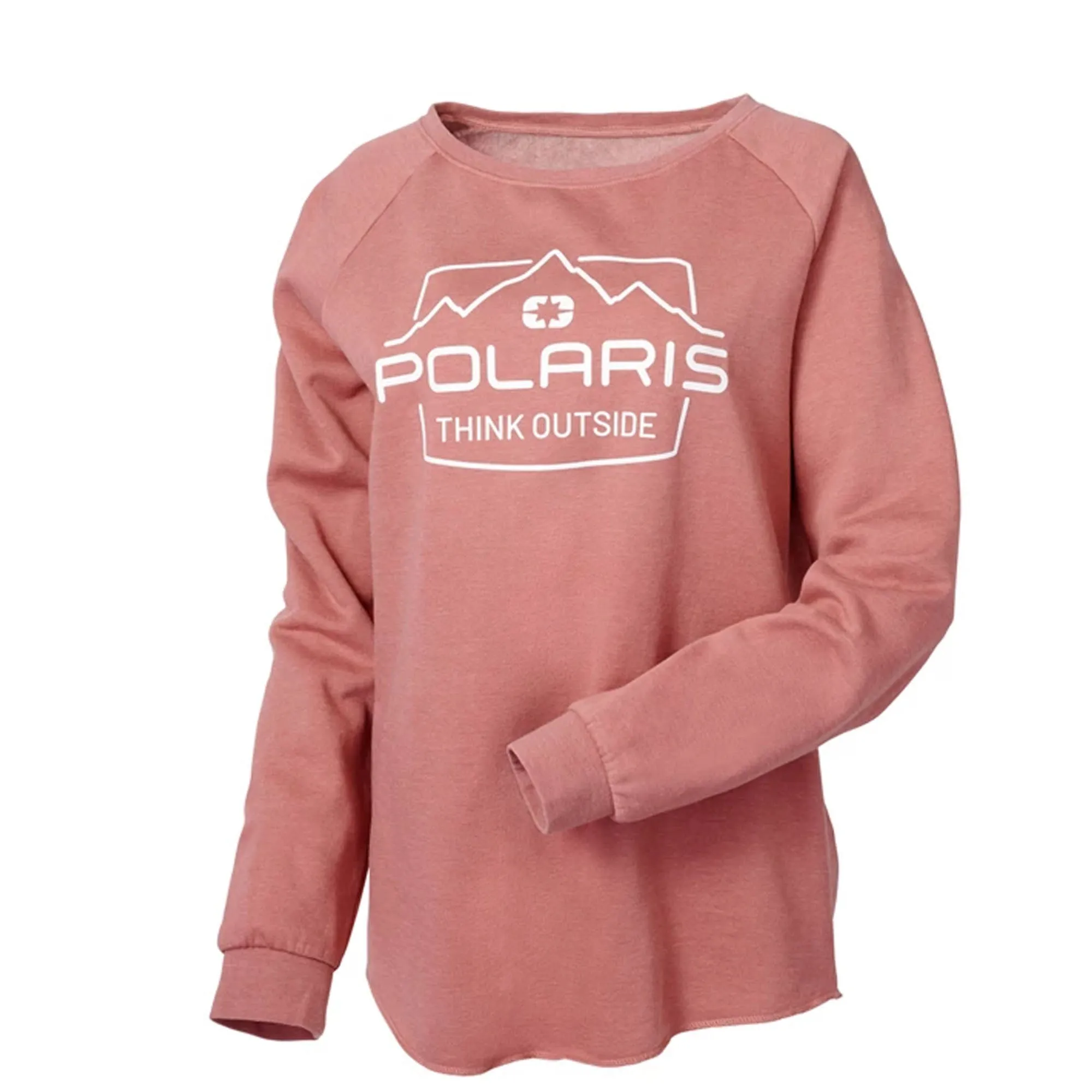 Polaris Adventure Crew Sweatshirt Sweater Dusty Rose Pink
