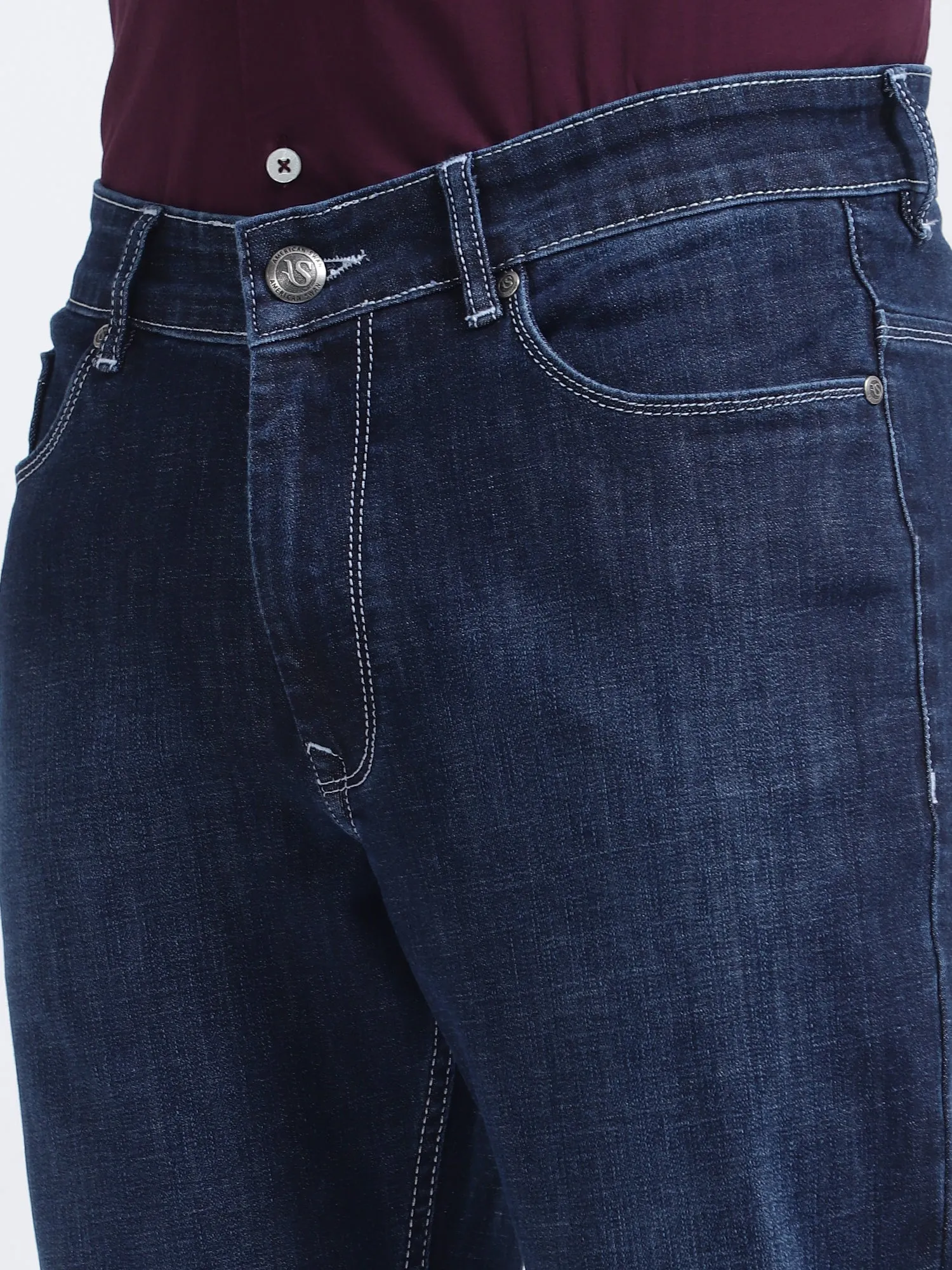 Premium Blue Denim For Men's