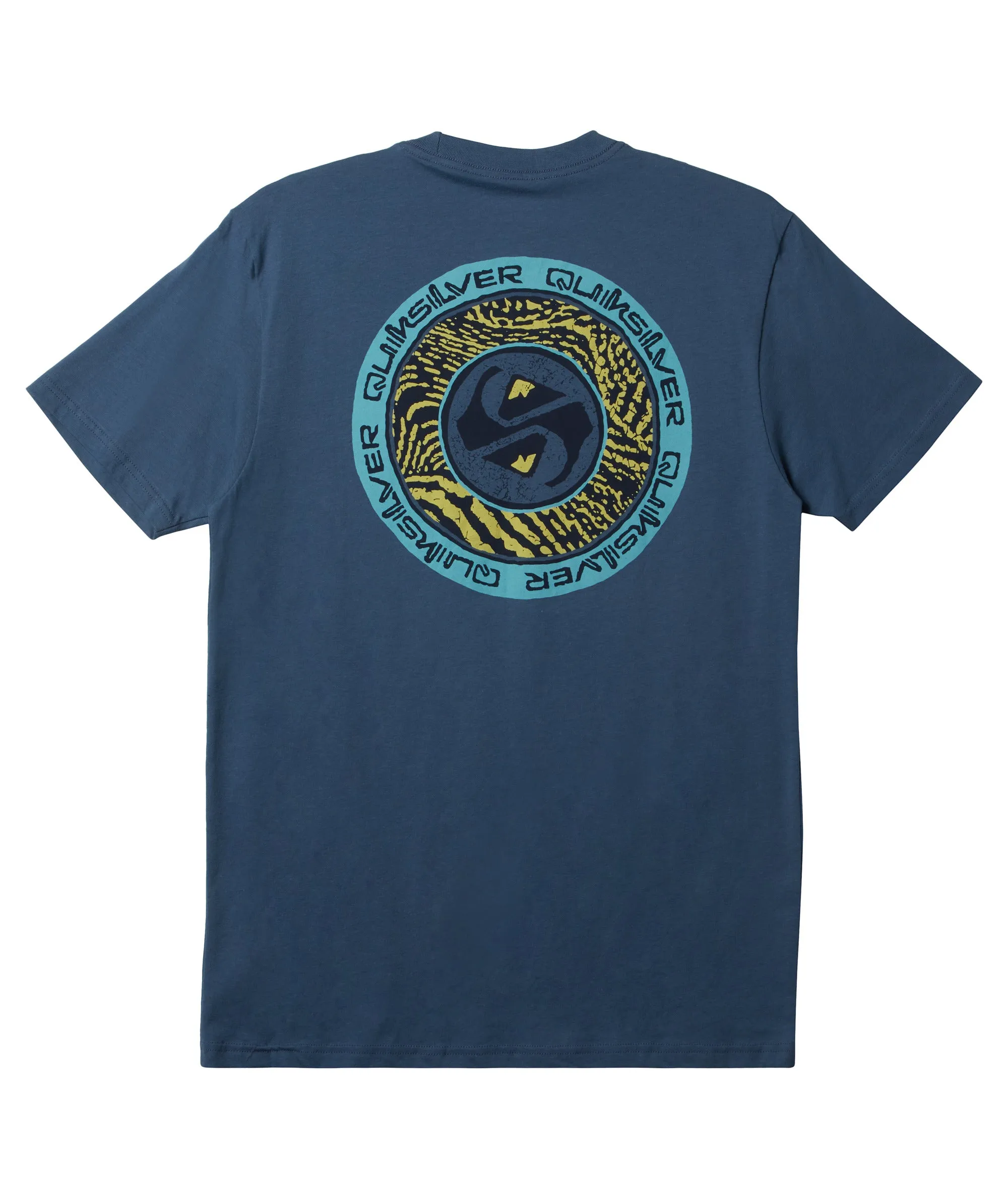 Quiksilver Circles End Tee-Bering Sea