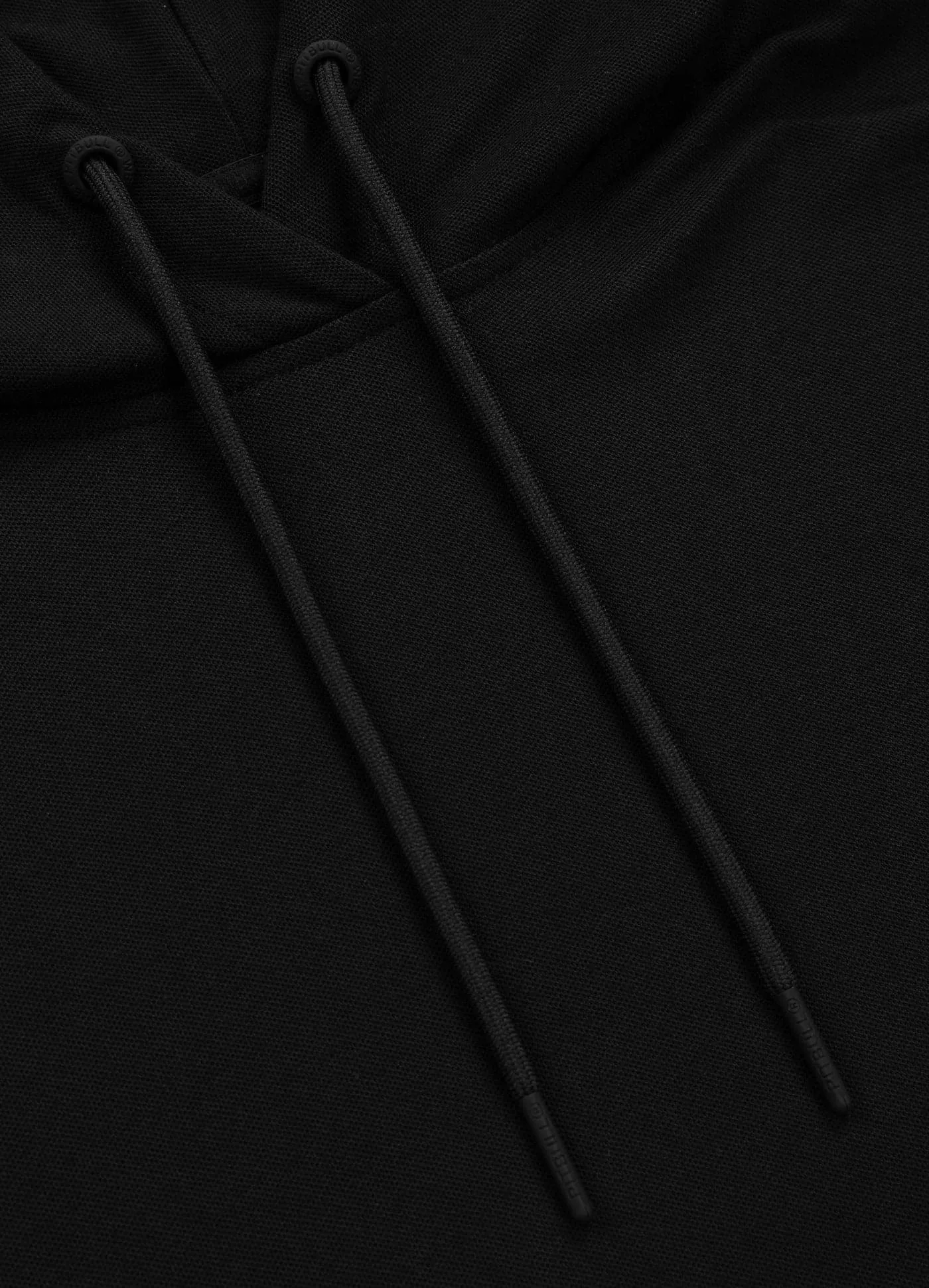 Rockey Pique Hoodie - Black