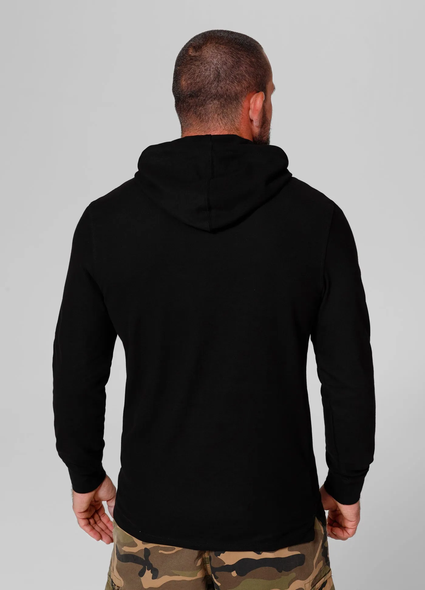 Rockey Pique Hoodie - Black