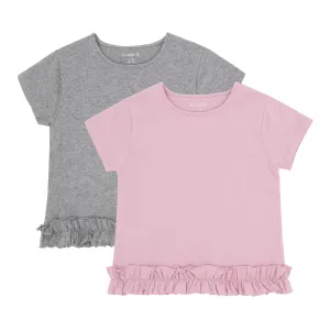Ruffle Edge Tee 2-Pack