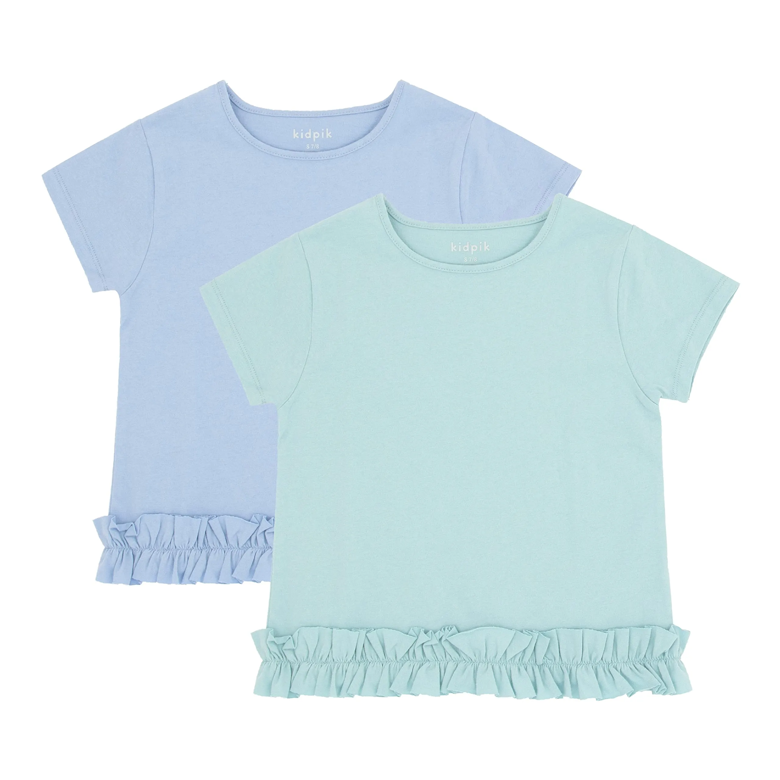 Ruffle Edge Tee 2-Pack