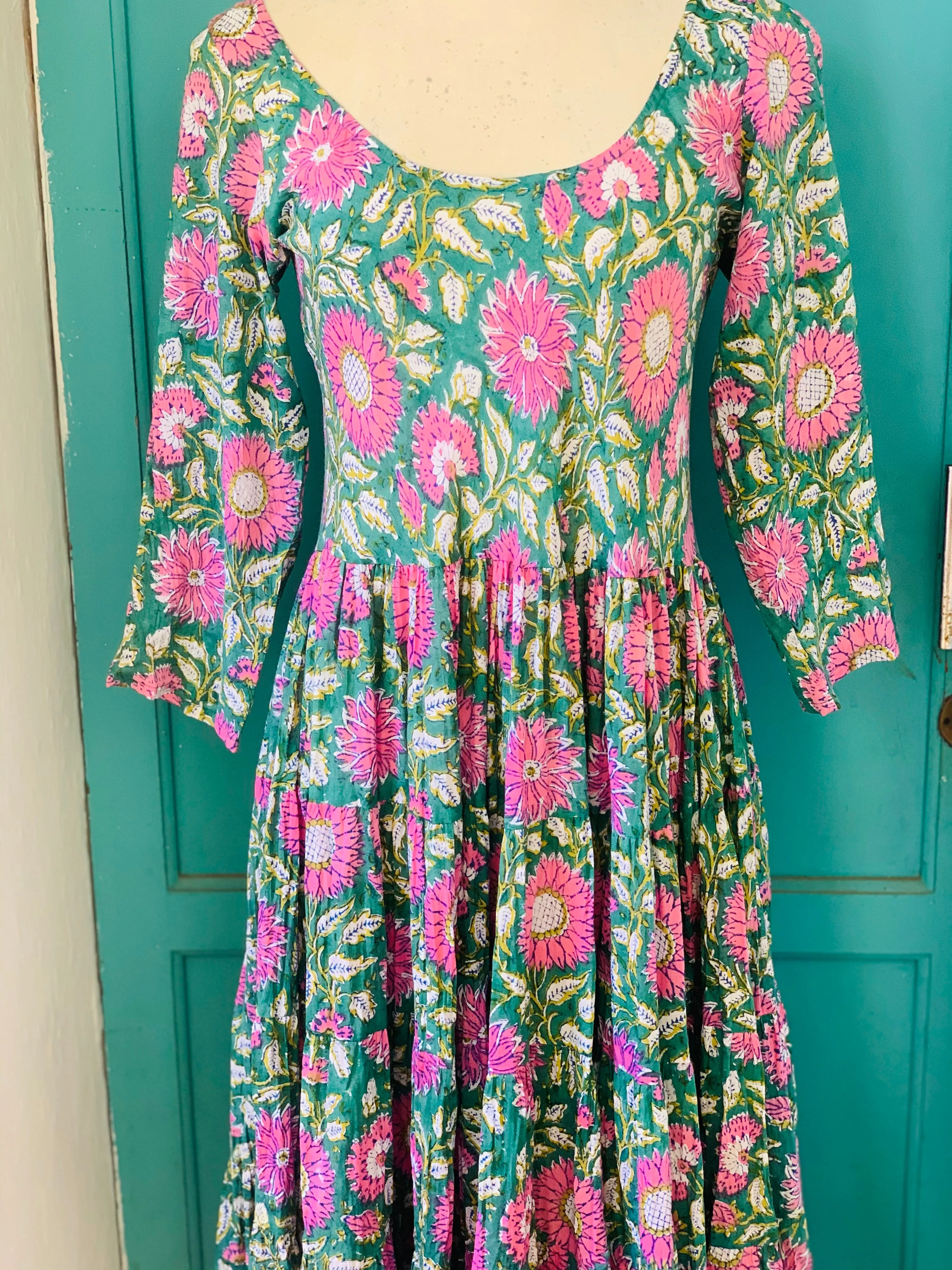 SANTA FE  3/4 sleeve Sunflower