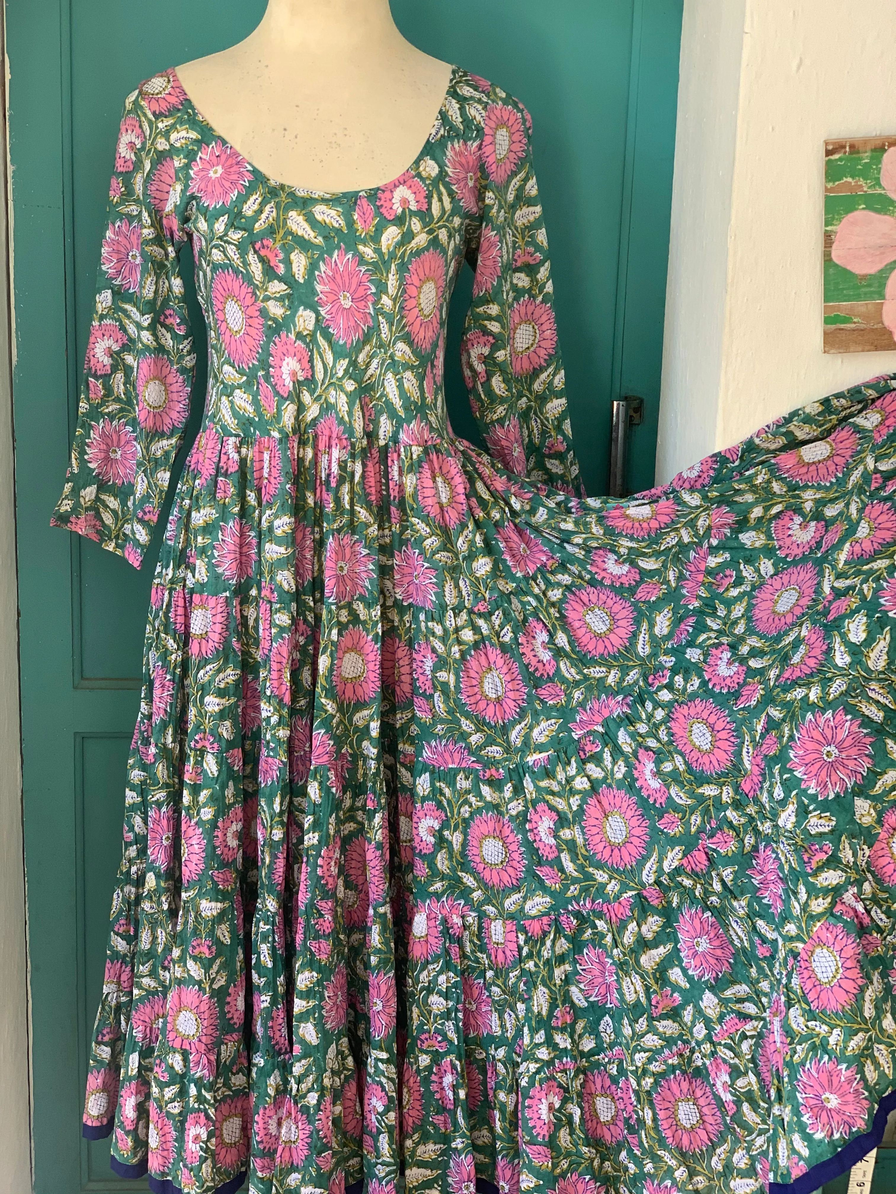 SANTA FE  3/4 sleeve Sunflower