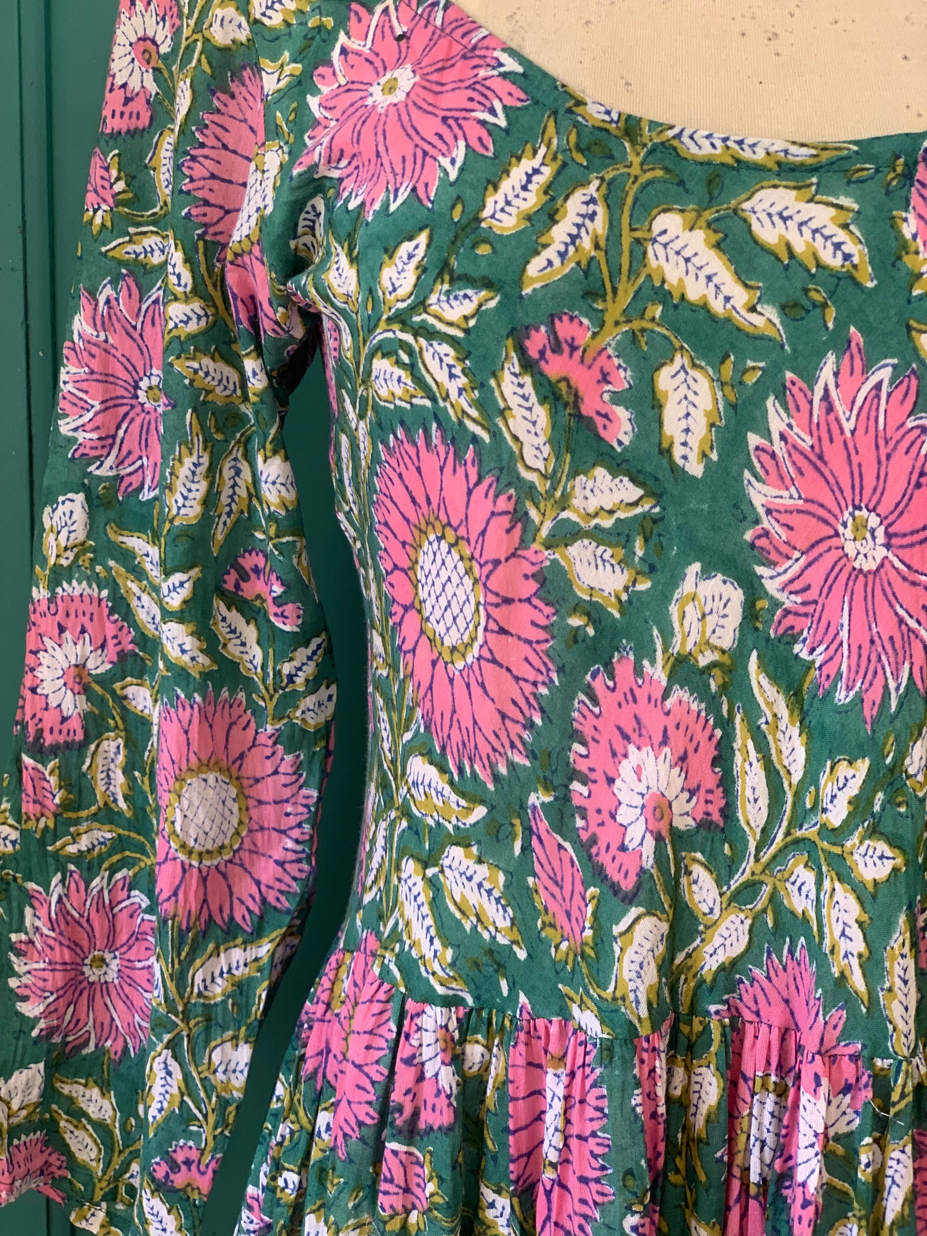 SANTA FE  3/4 sleeve Sunflower