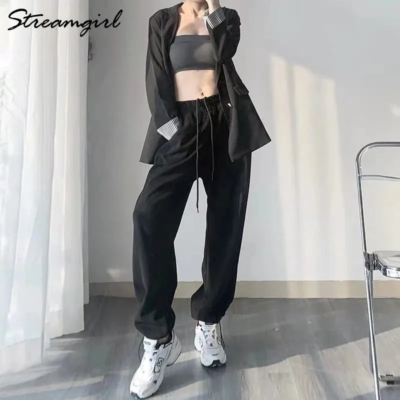 Sweatpants Women Summer Oversize Women Pants High Waist